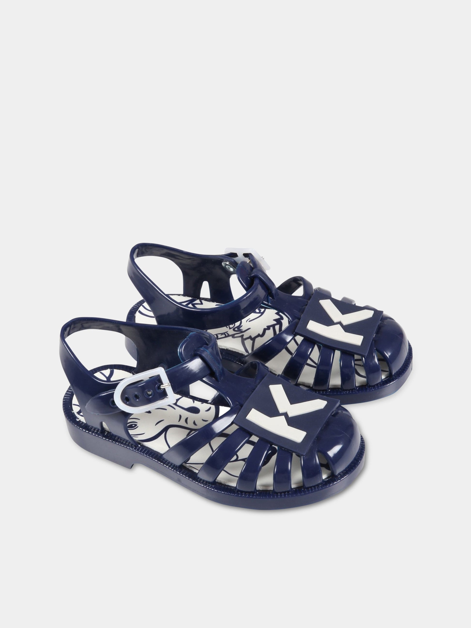 Sandali blu per bambino,Kenzo Kids,K59030 848