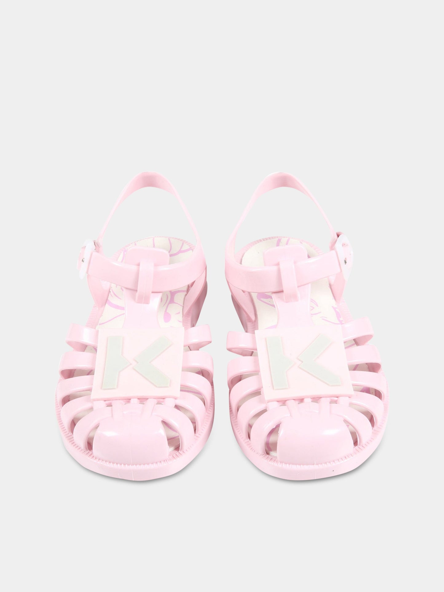 Sandali rosa per bambina,Kenzo Kids,K59030 454