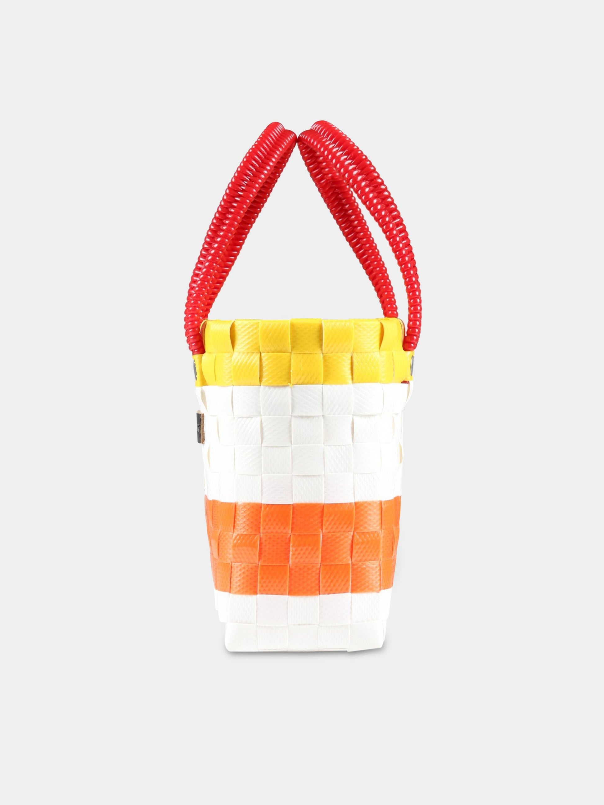 Borsa multicolor per bambina con logo,Marni Kids,M00816 M00IW 0M100