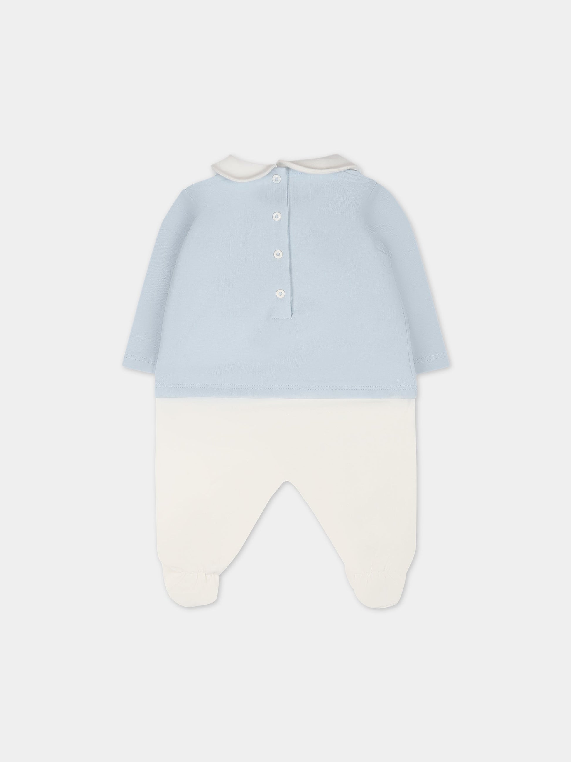 Set multicolor per neonato con logo,Fendi Kids,BUK096 8RA F19J4