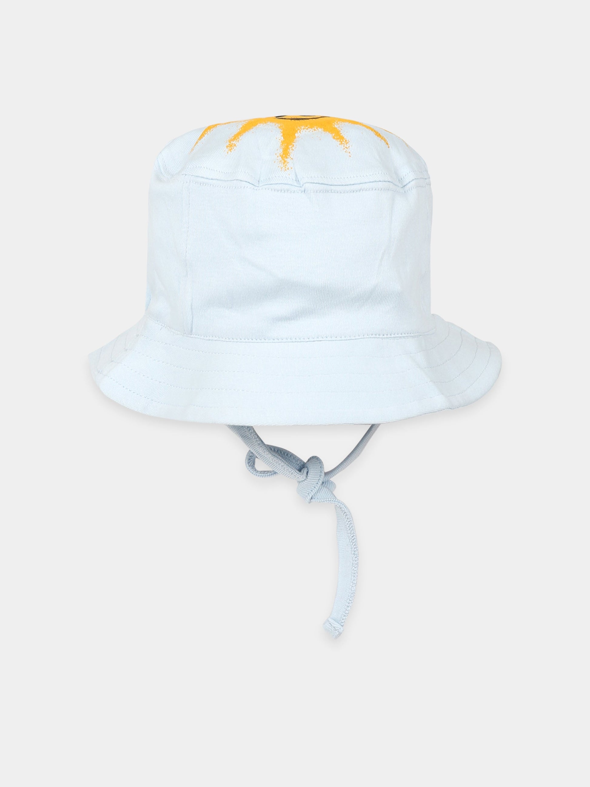 Cloche celeste per neonati con stampa sole,Molo,7S23T203B 8068