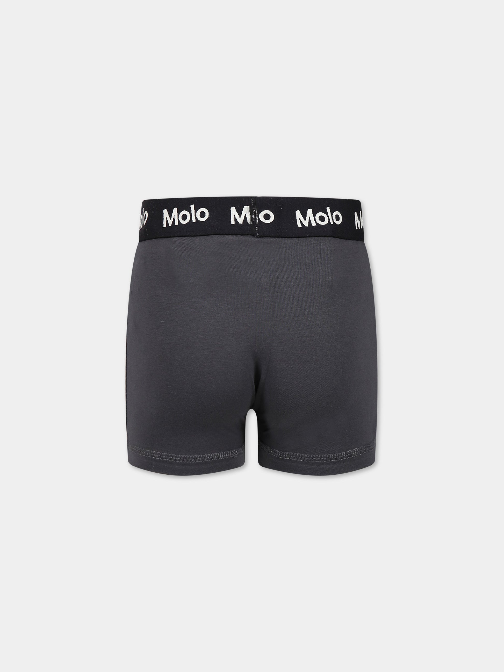 Set multicolor per bambino con logo e smile,Molo,1S23Q201 6841