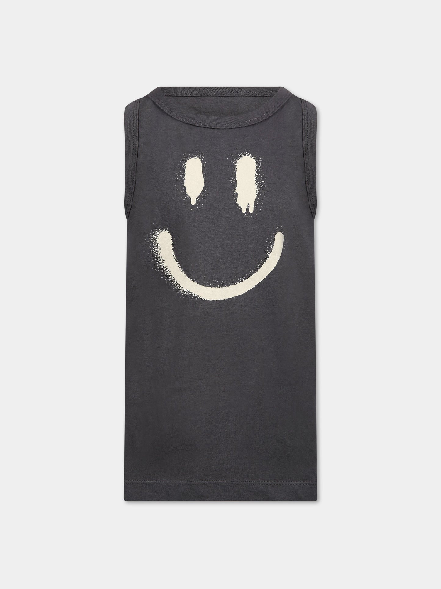 T-shirt grigia per bambino con smile,Molo,6S23A101 8563
