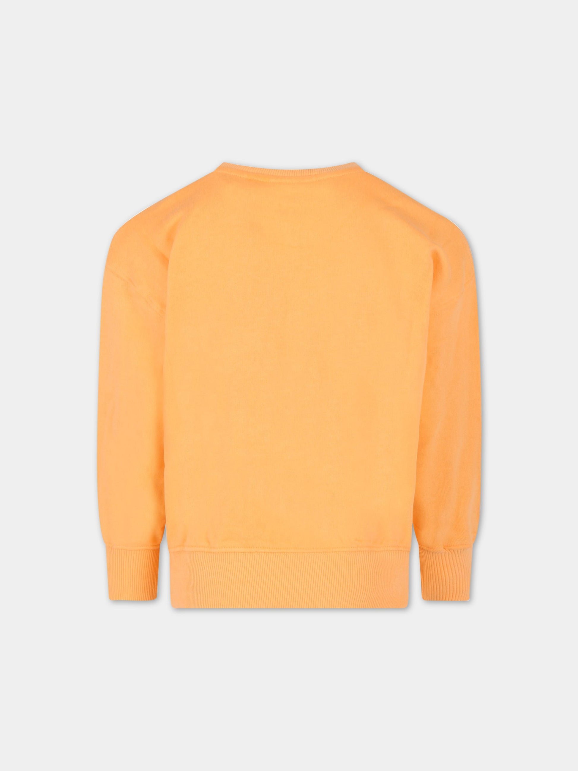 Felpa arancione per bambino con smile,Molo,6S23J208 8709