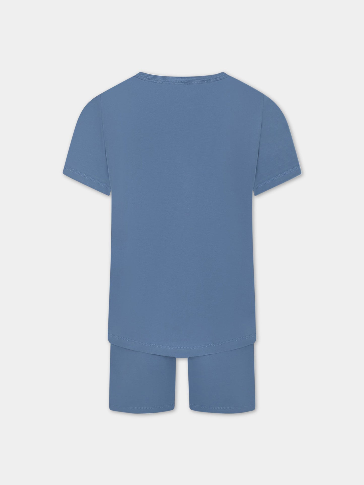 Pigiama blu per bambino con smile,Molo,6S23R401 8724