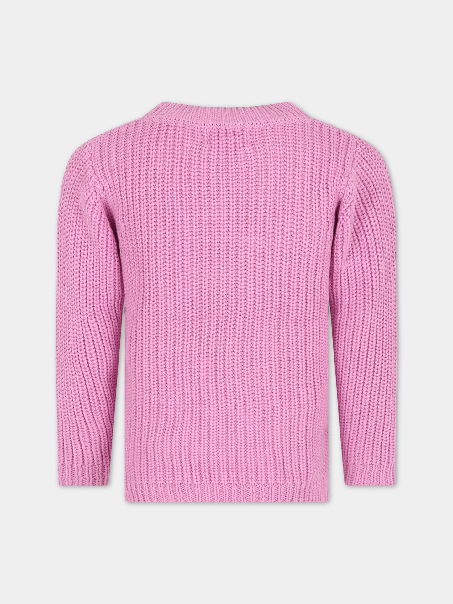 Maglione rosa per bambina,Molo,2S23K203 8706