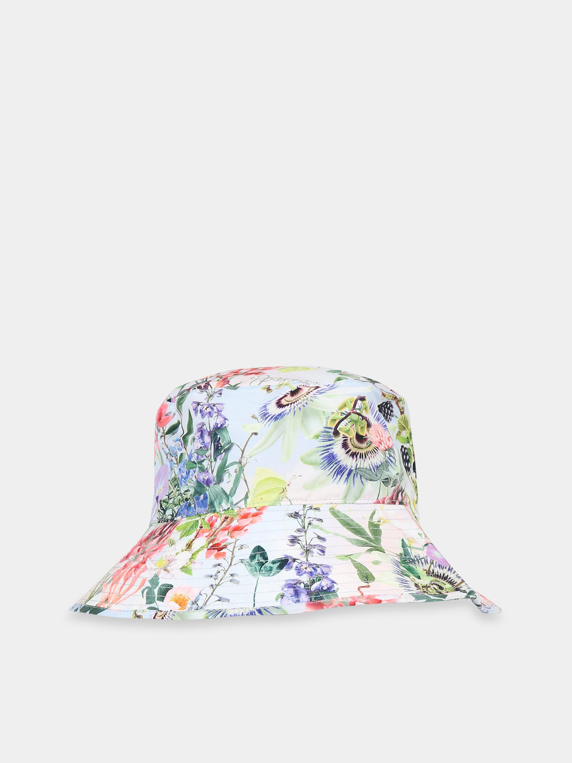 Cloche multicolor per bambina con stampa fiori e farfalle,Molo,7S23Y303 6682