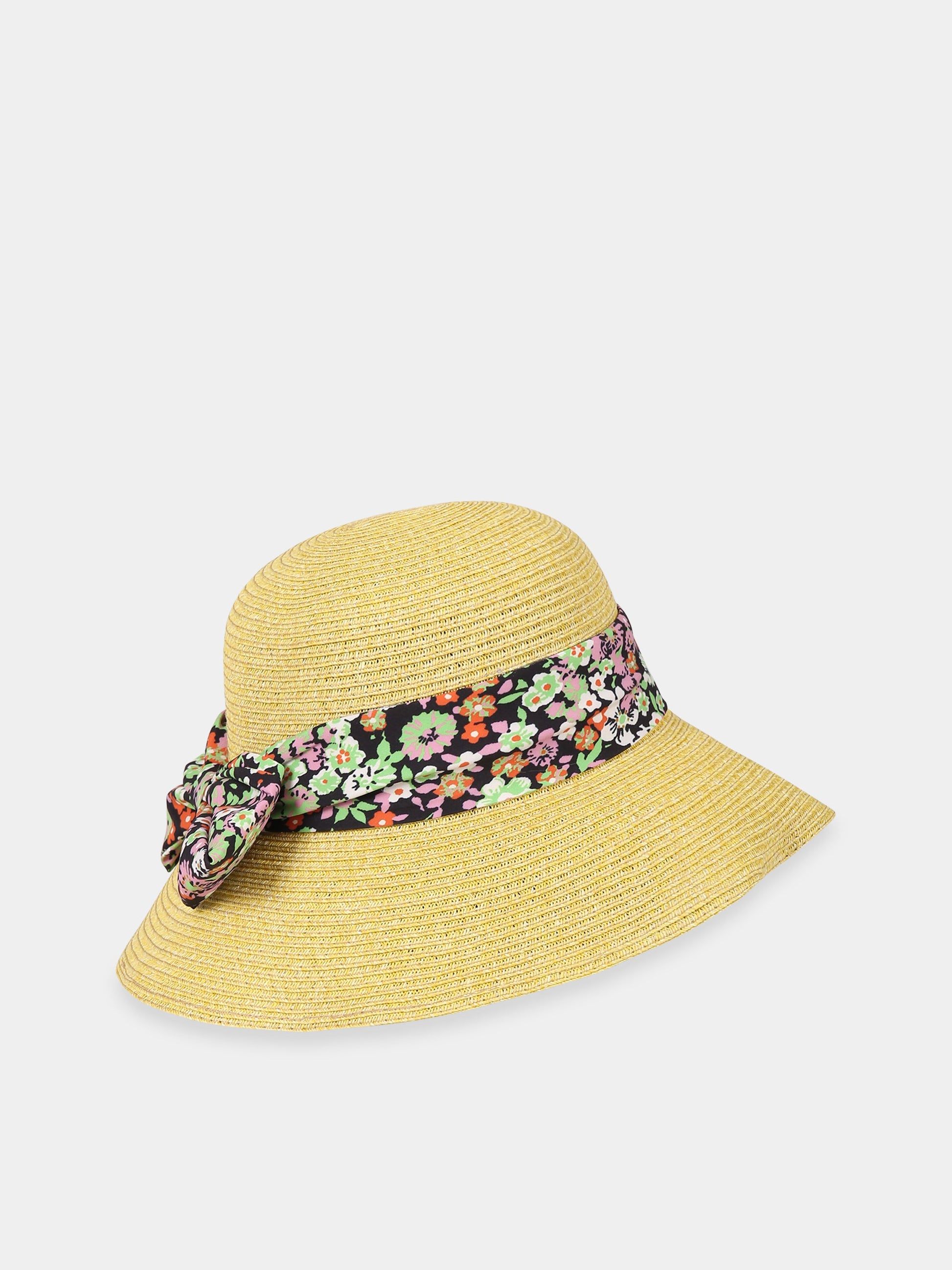 Cappello multicolor per bambina con stampa floreale,Molo,7S23Y309 6679