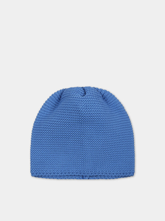Cappello azzurro per neonato,Little Bear,6113 AZZURRO