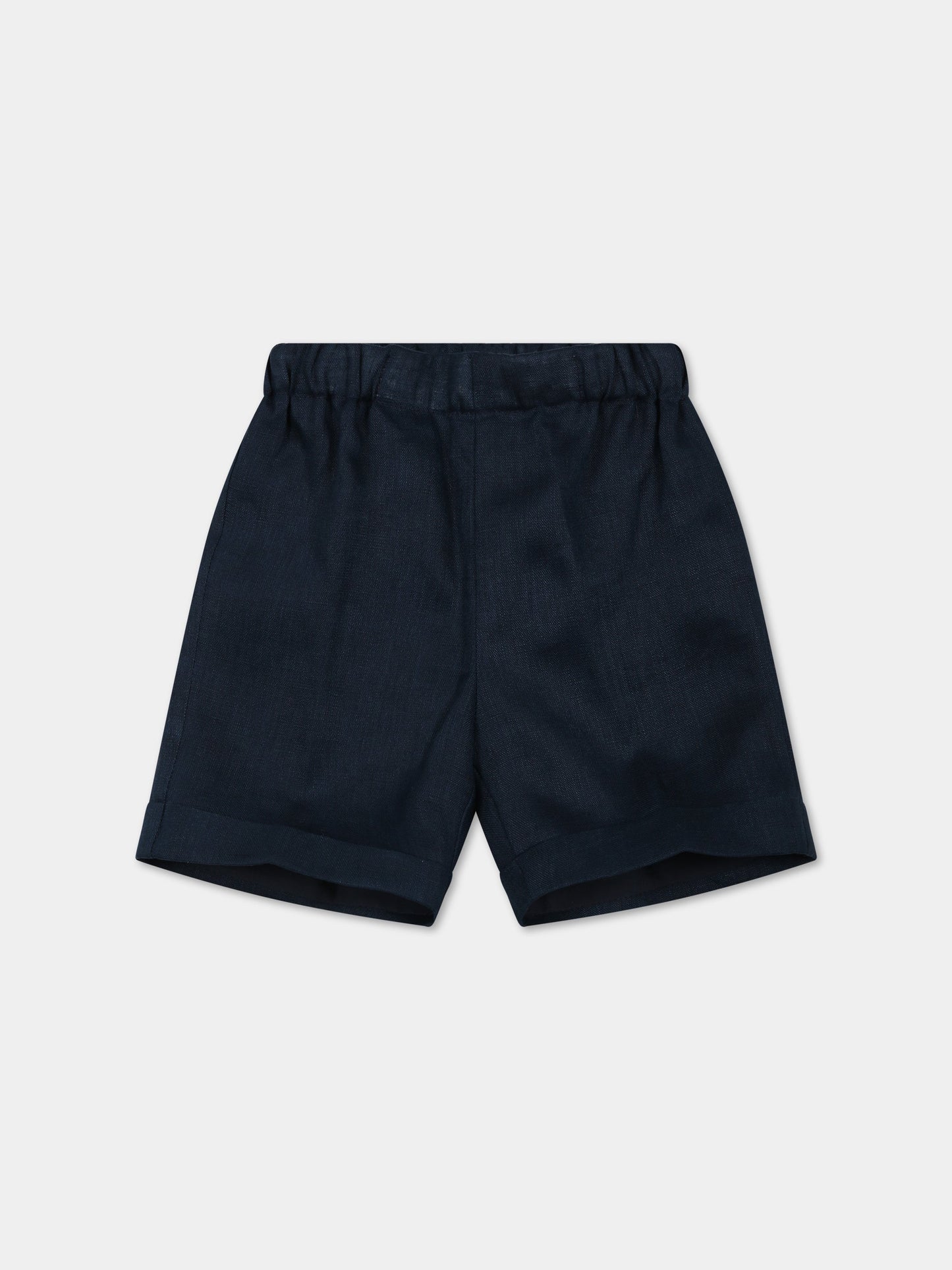 Shorts blu per neonato,La Stupenderia,CCBR71D16
