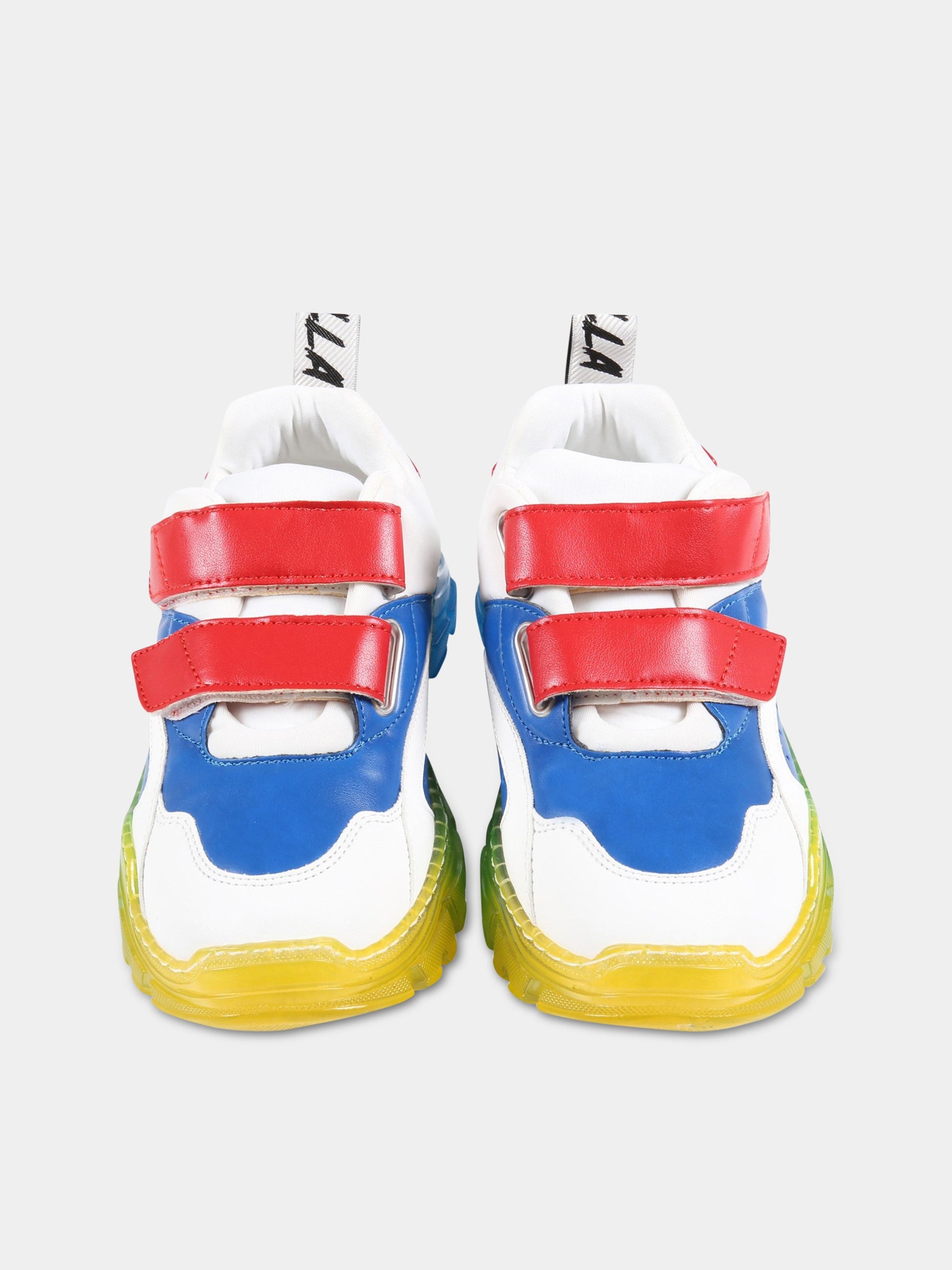 Sneakers multicolor per bambini,Stella Mccartney Kids,8Q0MM6 Z0233 999