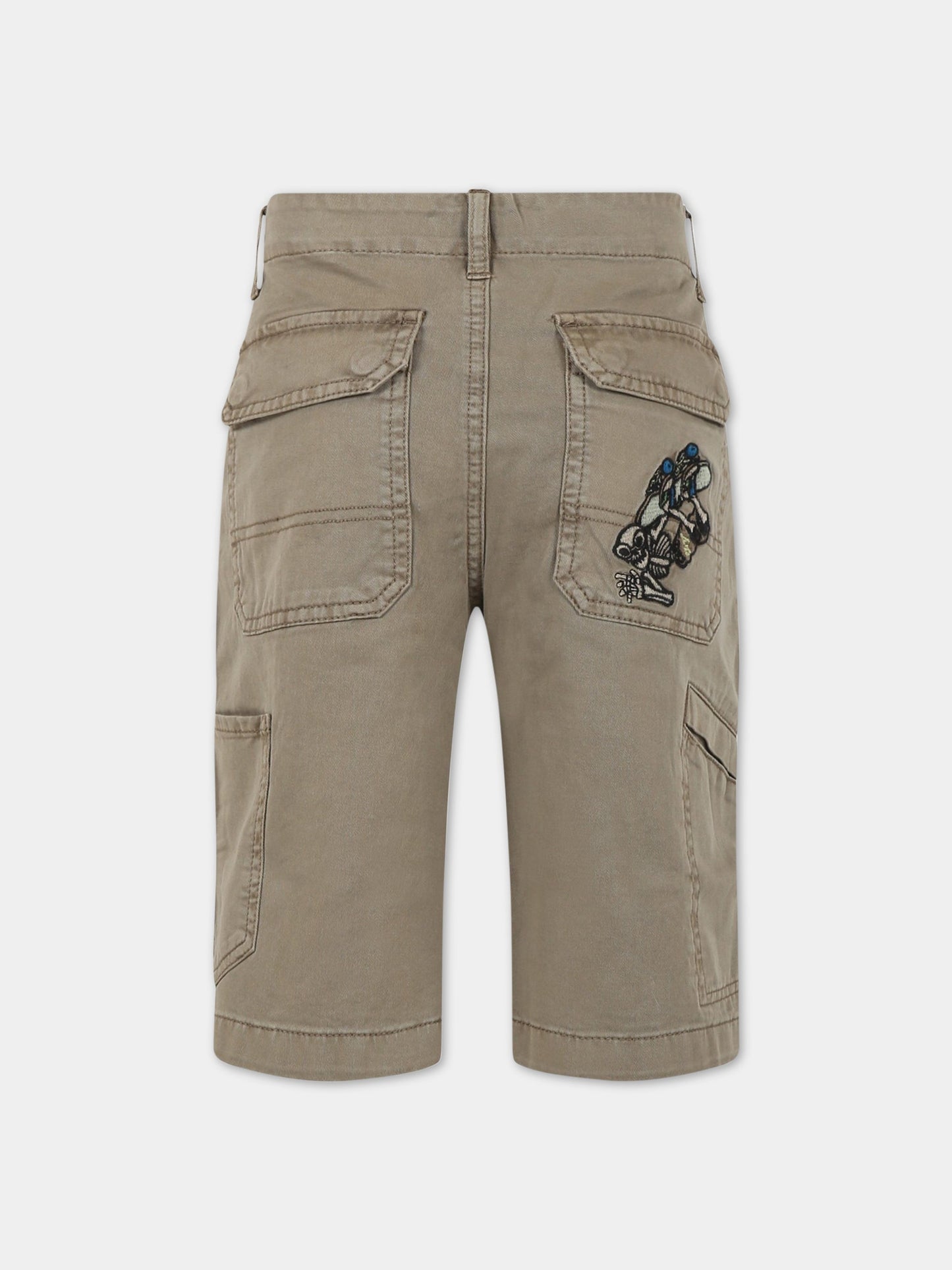 Short casual verde per bambino,Zadig & Voltaire Kids,X24128 65B