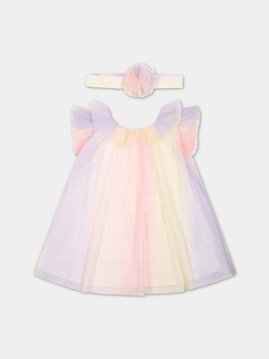 Completo multicolor per neonata,Carrement Beau,Y08084 Z41