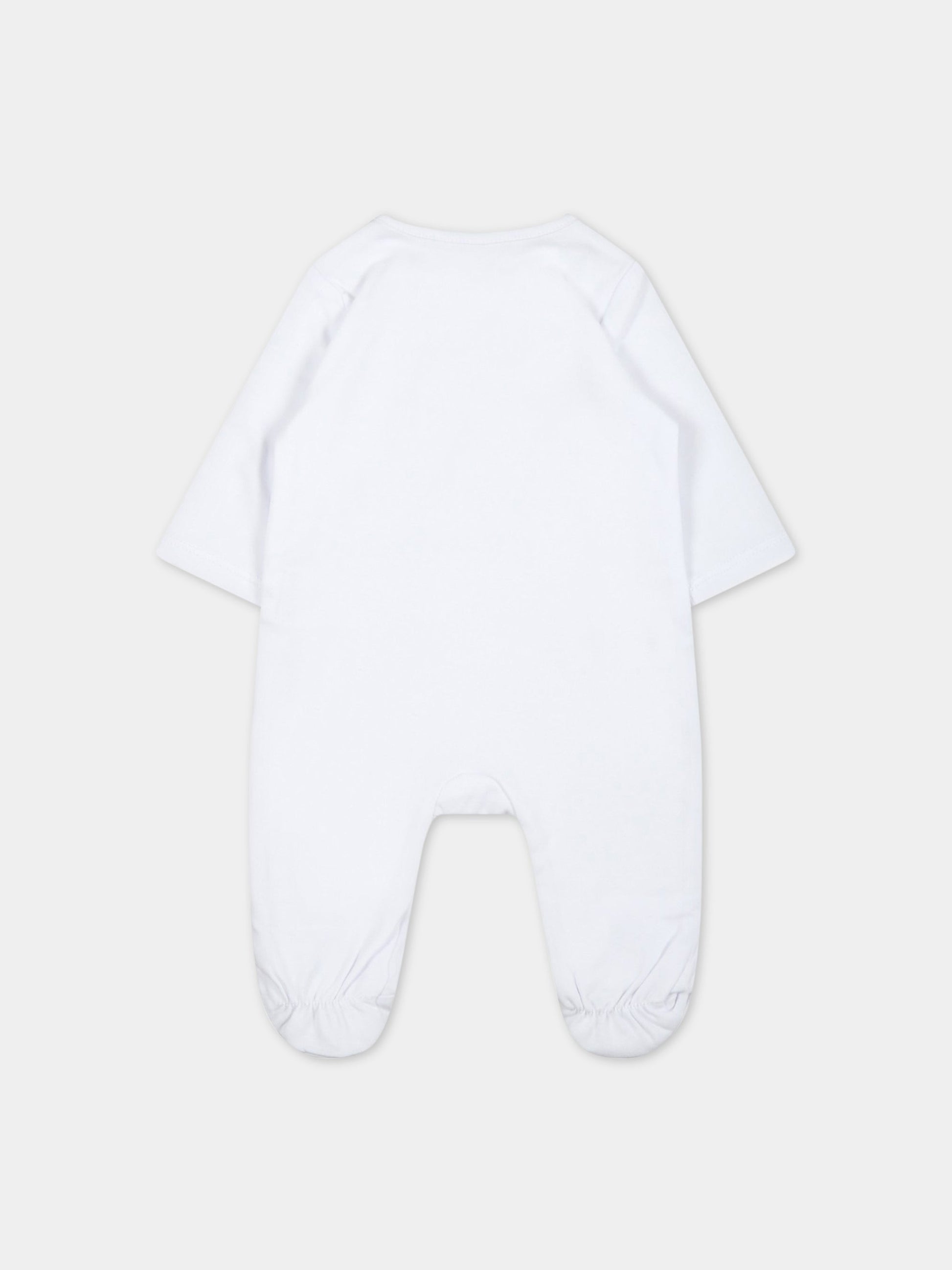 Set bianco per neonata con Choupette e logo,Karl Lagerfeld Kids,Z98125 10P