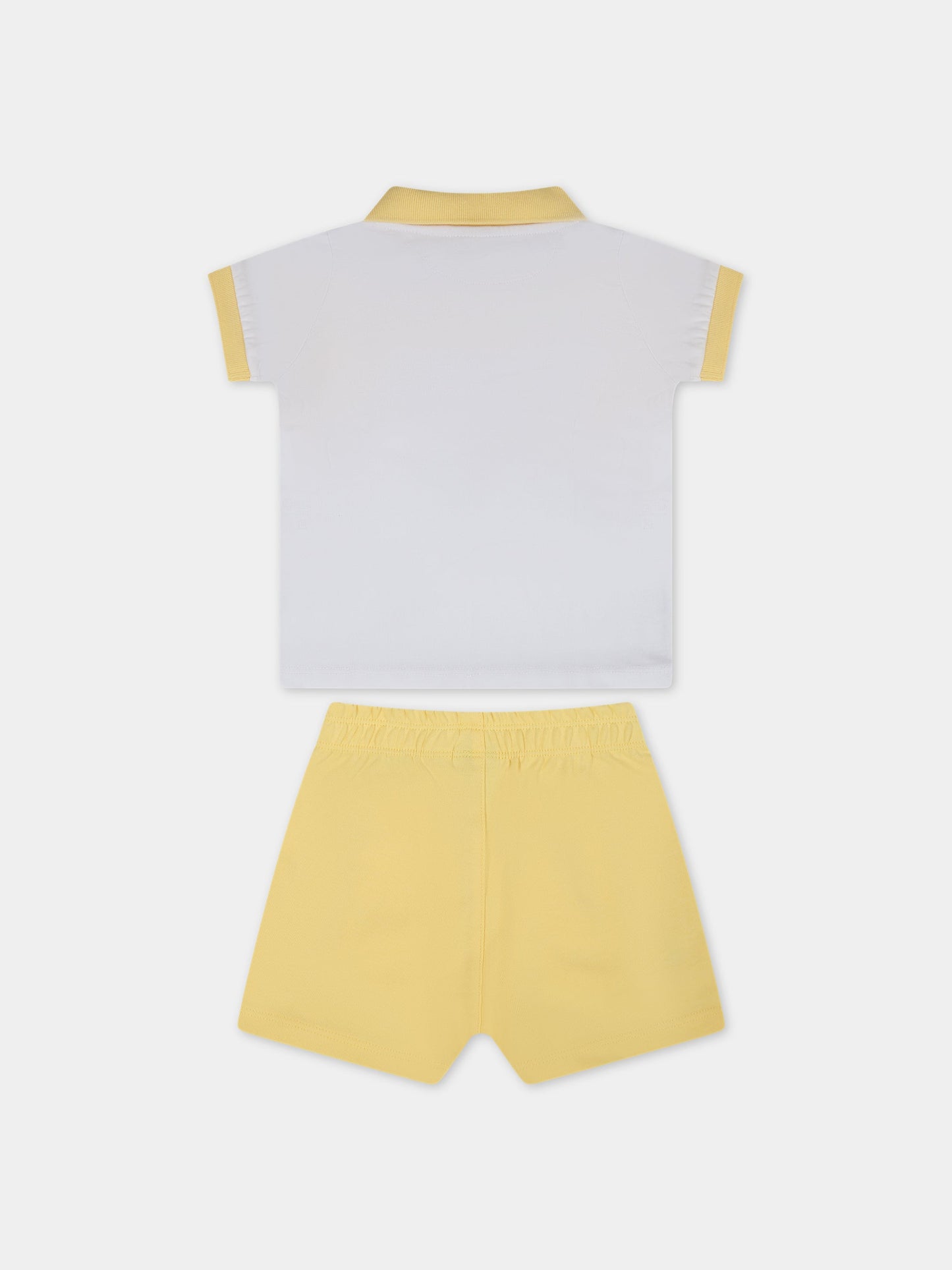 Completo giallo per neonato con logo,Boss,J98419 528