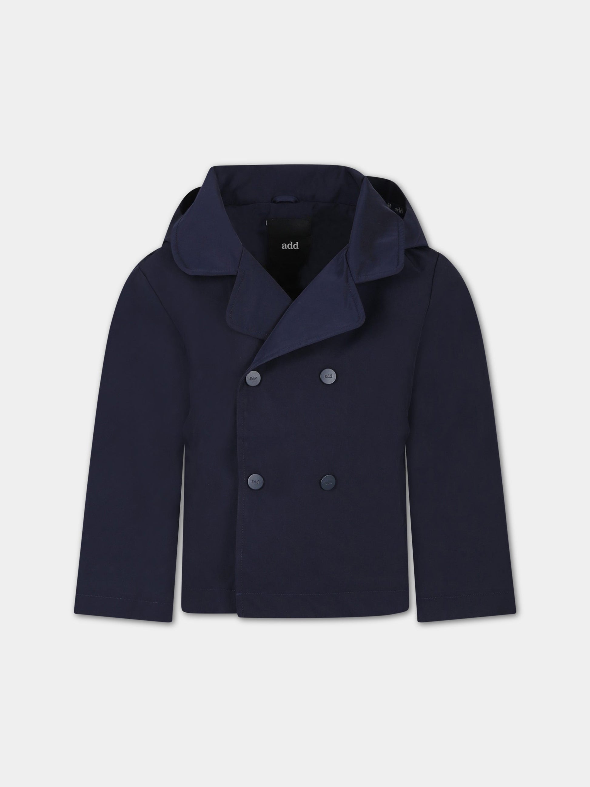 Cappotto blu per bambino,Add,ADMGB030 NY276 4000