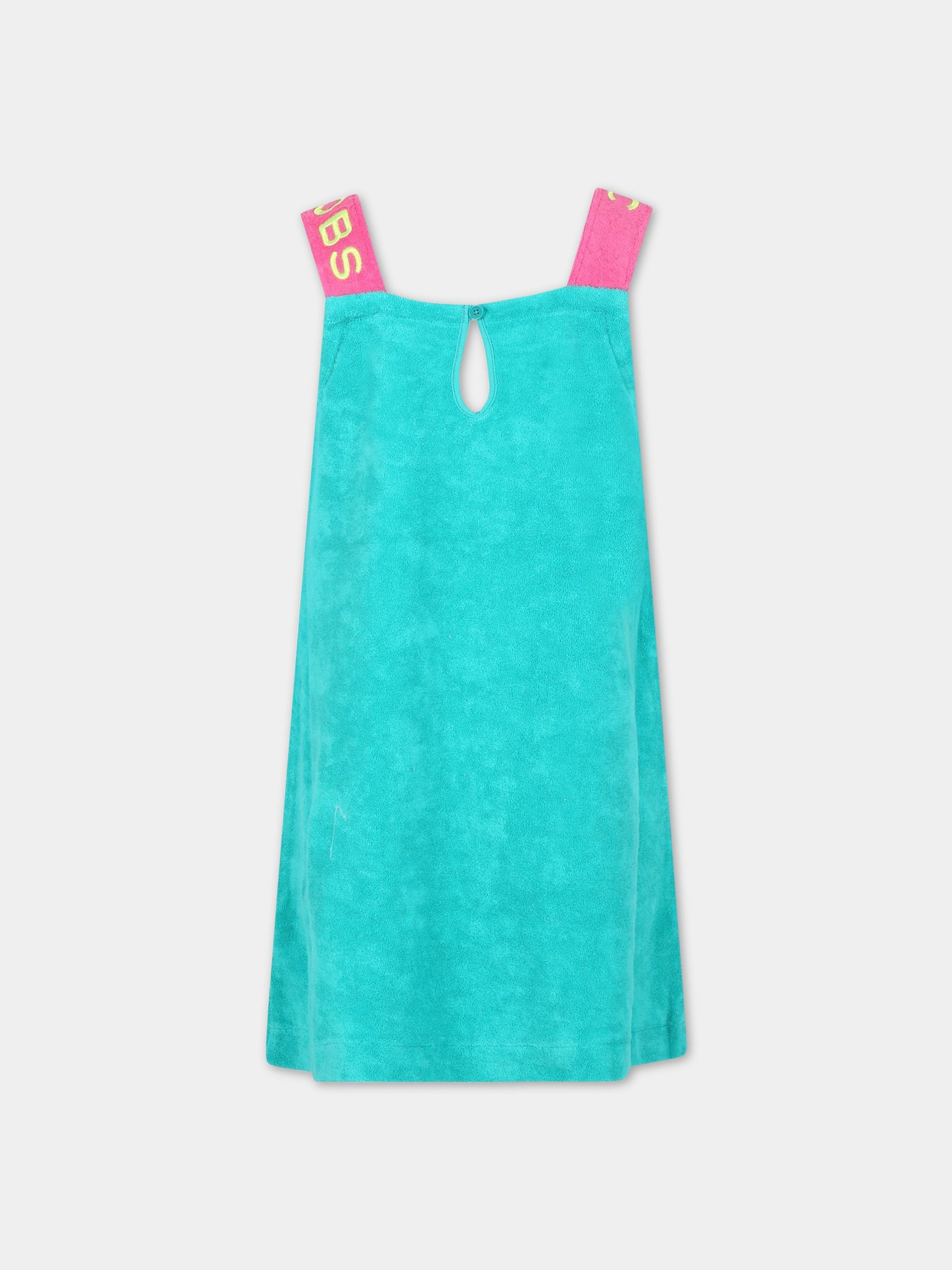 Vestito multicolor per bambina con logo,Little Marc Jacobs,W12437 682