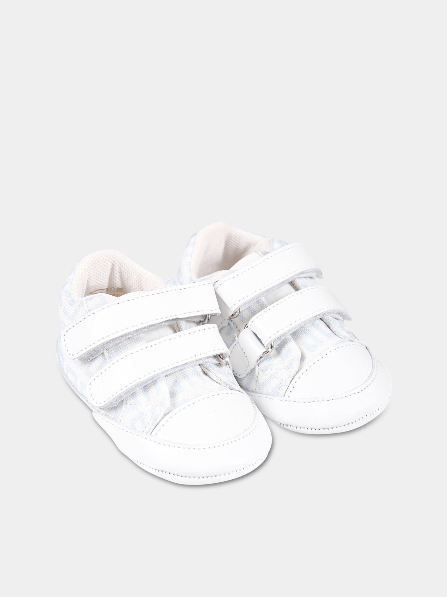 Sneakers bianche per neonato con logo,Givenchy Kids,H99043 771