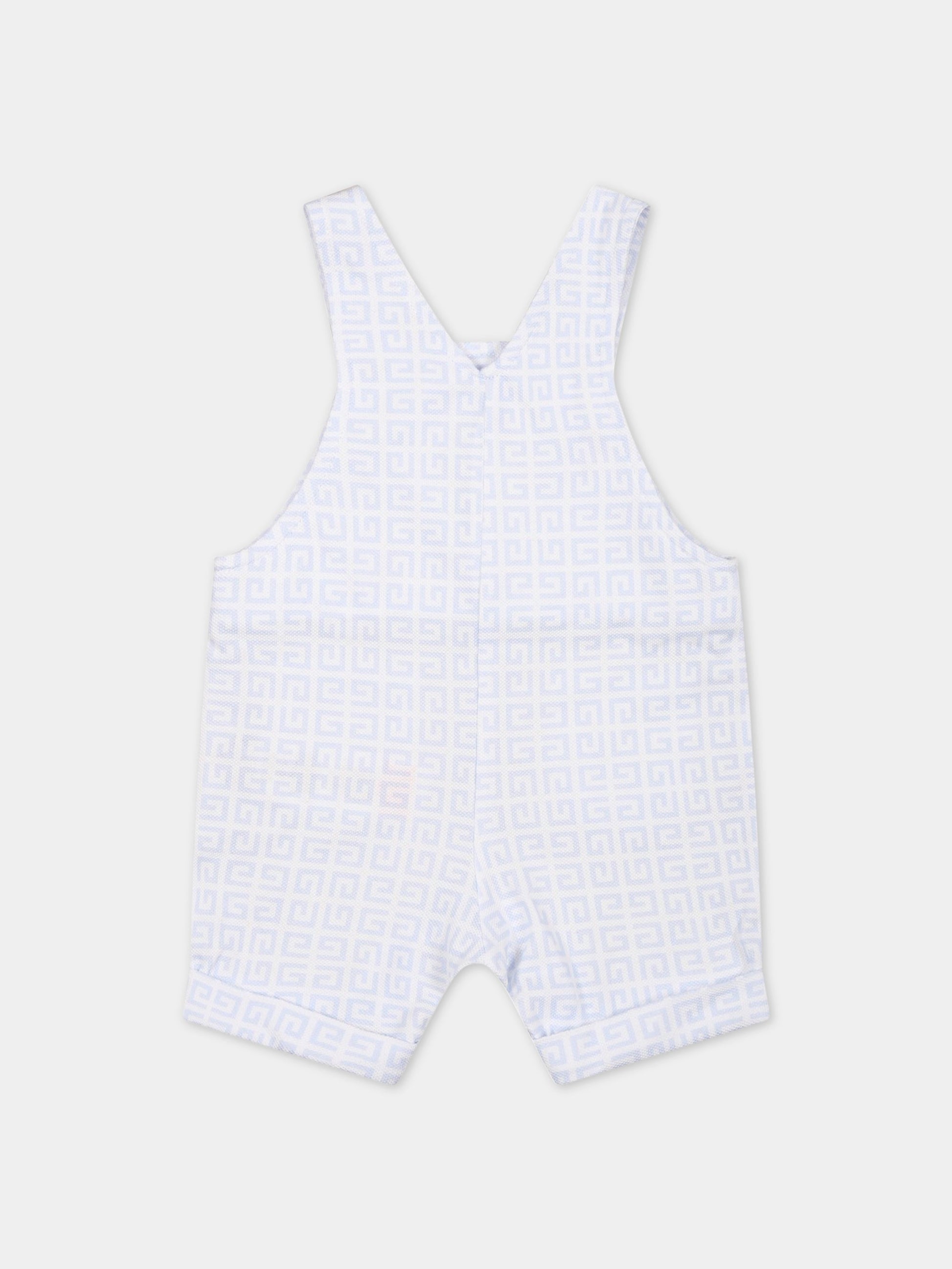 Set bianco per neonato con logo,Givenchy Kids,H98167 771