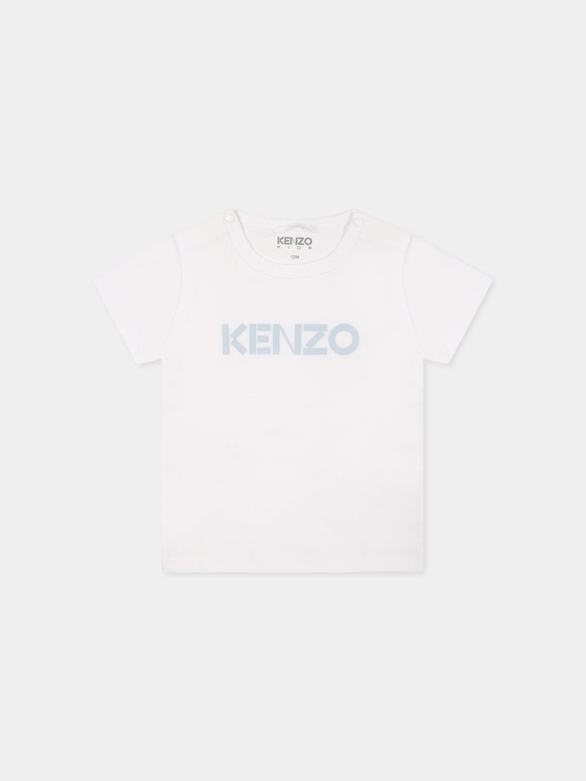 Completo multicolor per neonato con tigre e logo,Kenzo Kids,K98099 78P