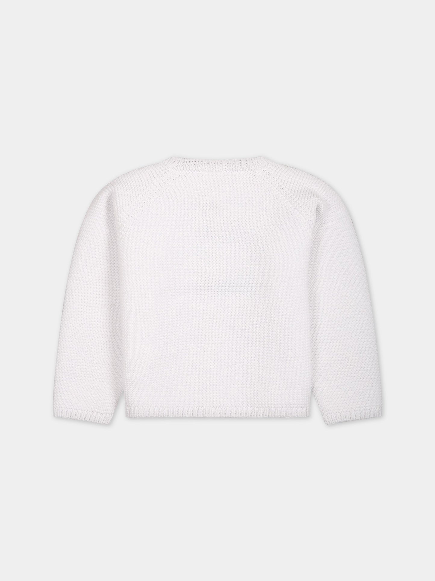 Cardigan bianco per neonata,Douuod Kids,DS9520 Z1376 100