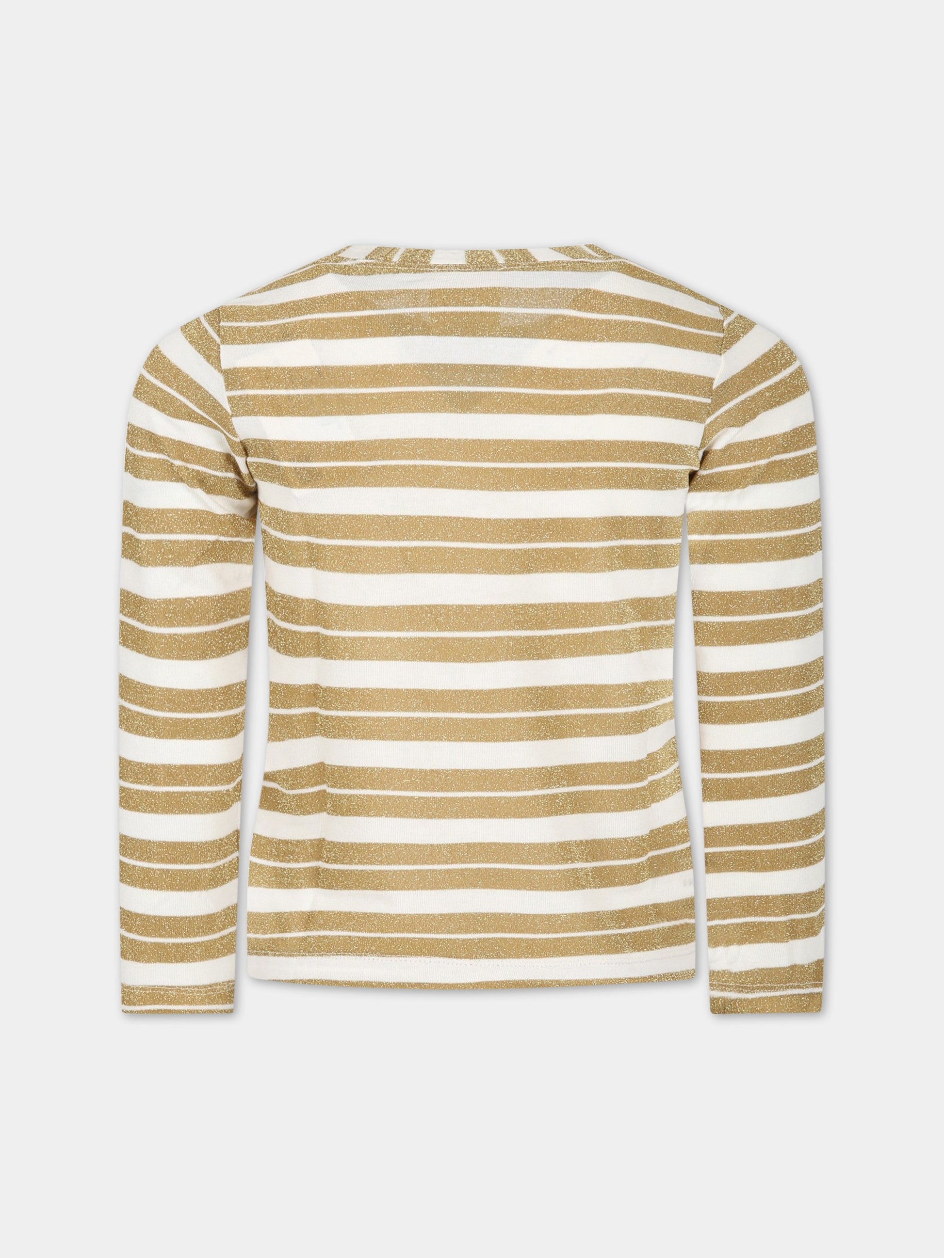 T-shirt multicolor per bambina,Caffe' D'orzo,ZS8A00 J0267 102OR