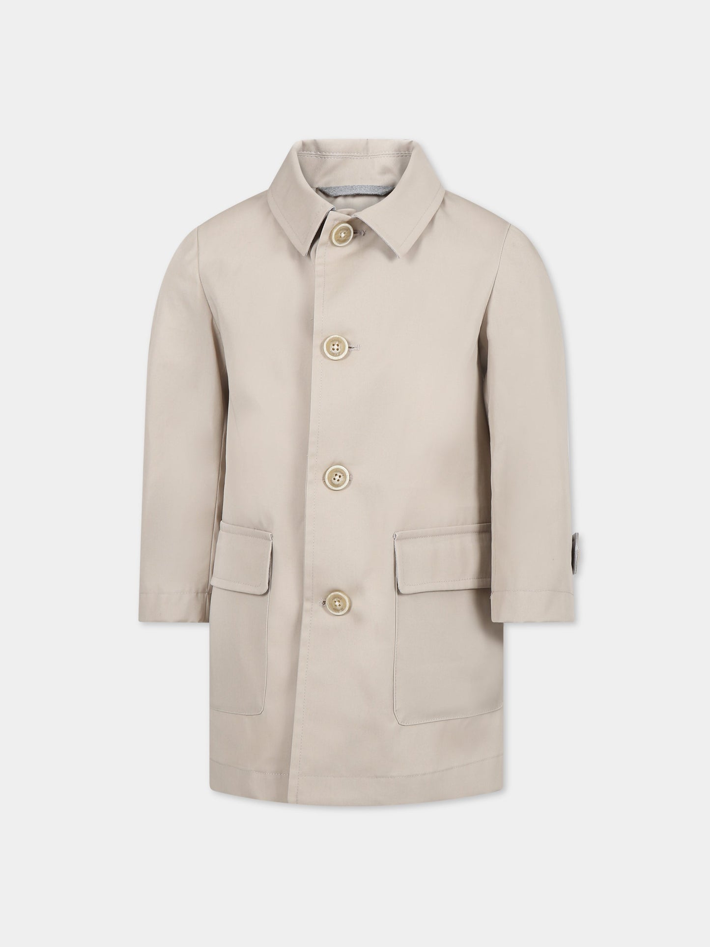 Cappotto beige per bambino,Eleventy,ES2P70 G0081 113