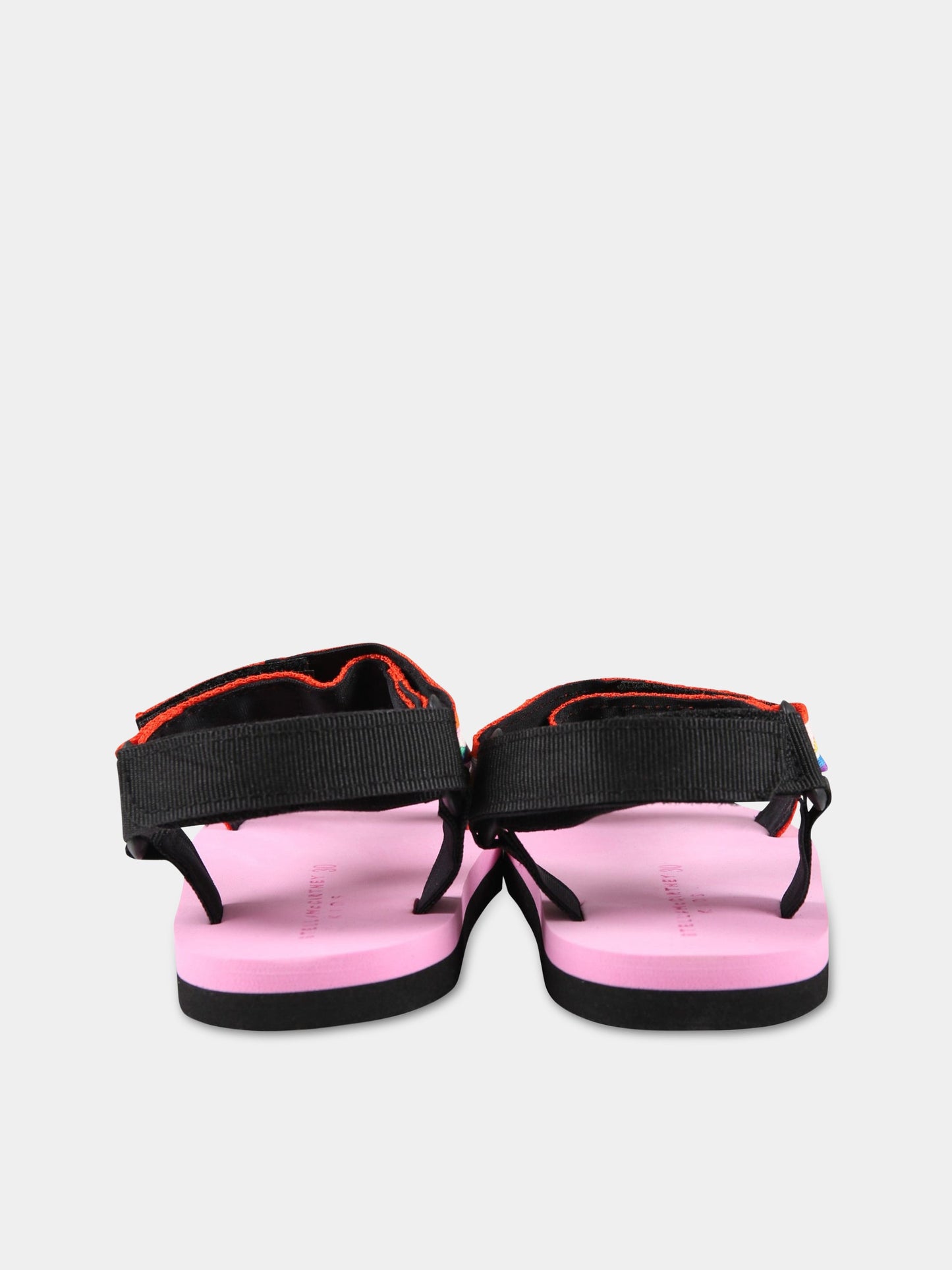 Sandali multicolor per bambina con logo,Stella Mccartney Kids,TS0A26 Z1159 999