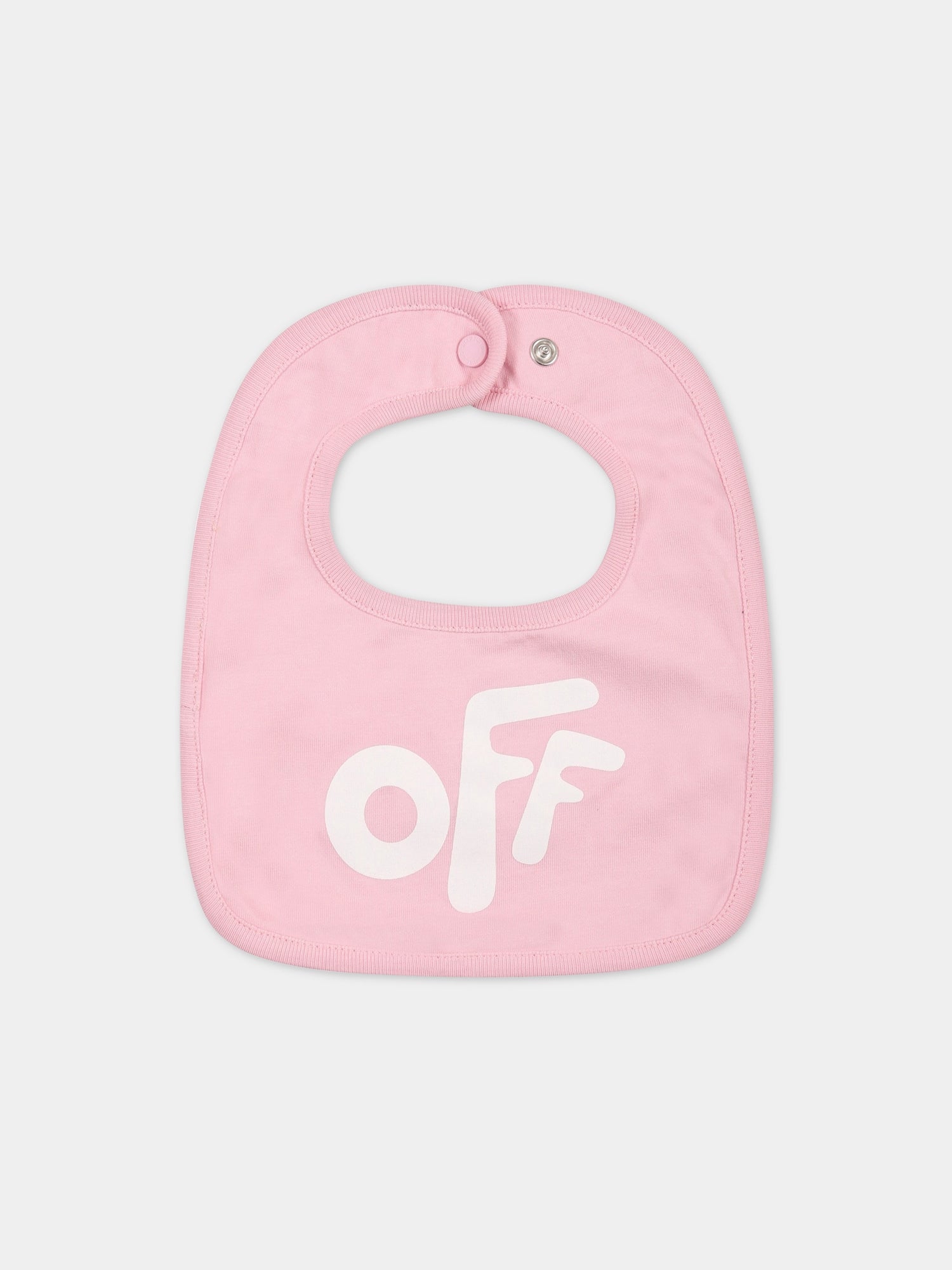 Set rosa per neonata con logo,Off White,OG2X005S23JER0033001