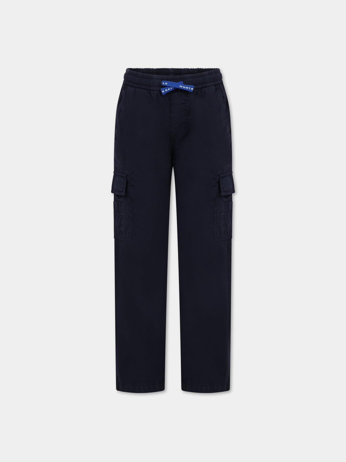Pantaloni blu per bambino con logo,North Sails,775374 000 0802