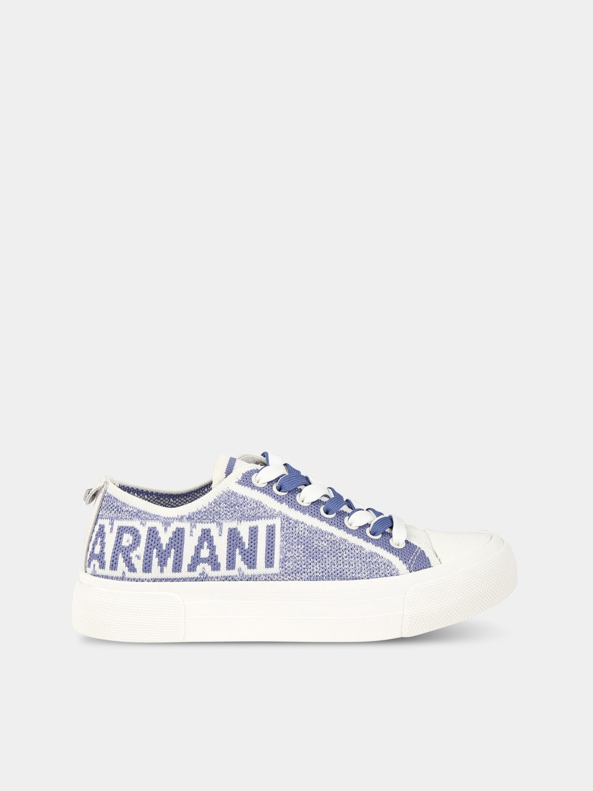 Sneakers multicolor per bambino con logo,Armani Junior,XYX031 XOT68 S777