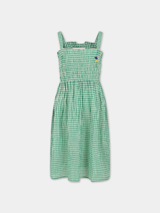 Vestito verde per bambina,Bobo Choses,123AC132
