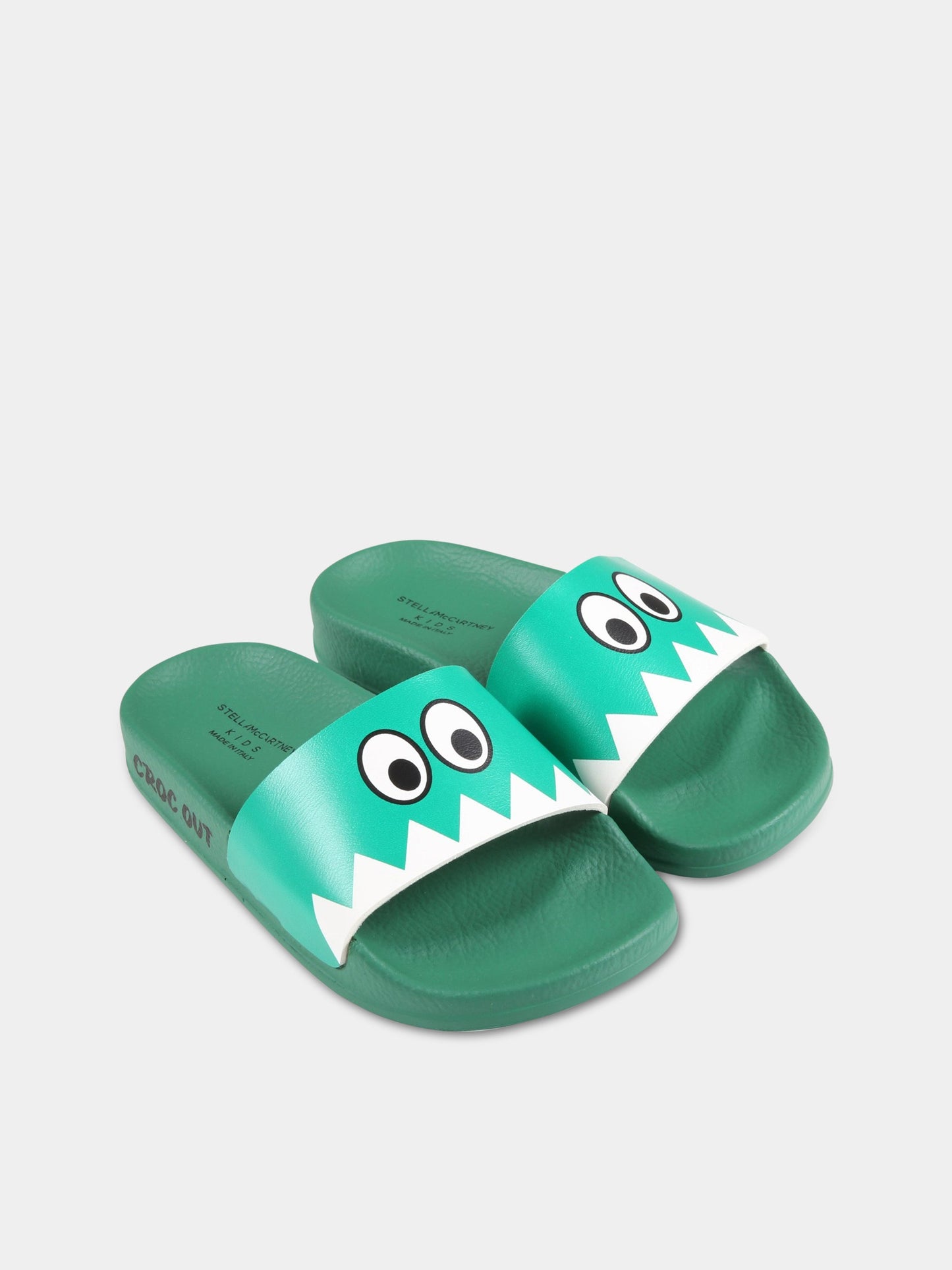 Sandali verdi per bambino,Stella Mccartney Kids,8Q0MJ6 Z0232 713