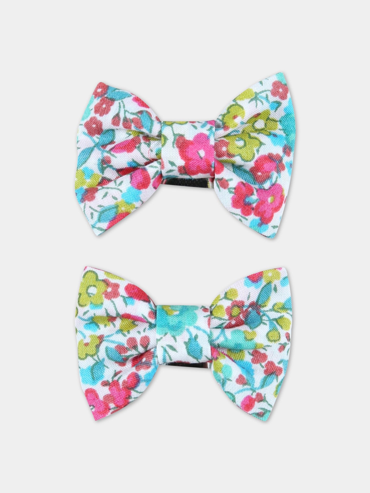 Set multicolor per bambina con stampa liberty,Bonpoint,S03GHAW00004 544A