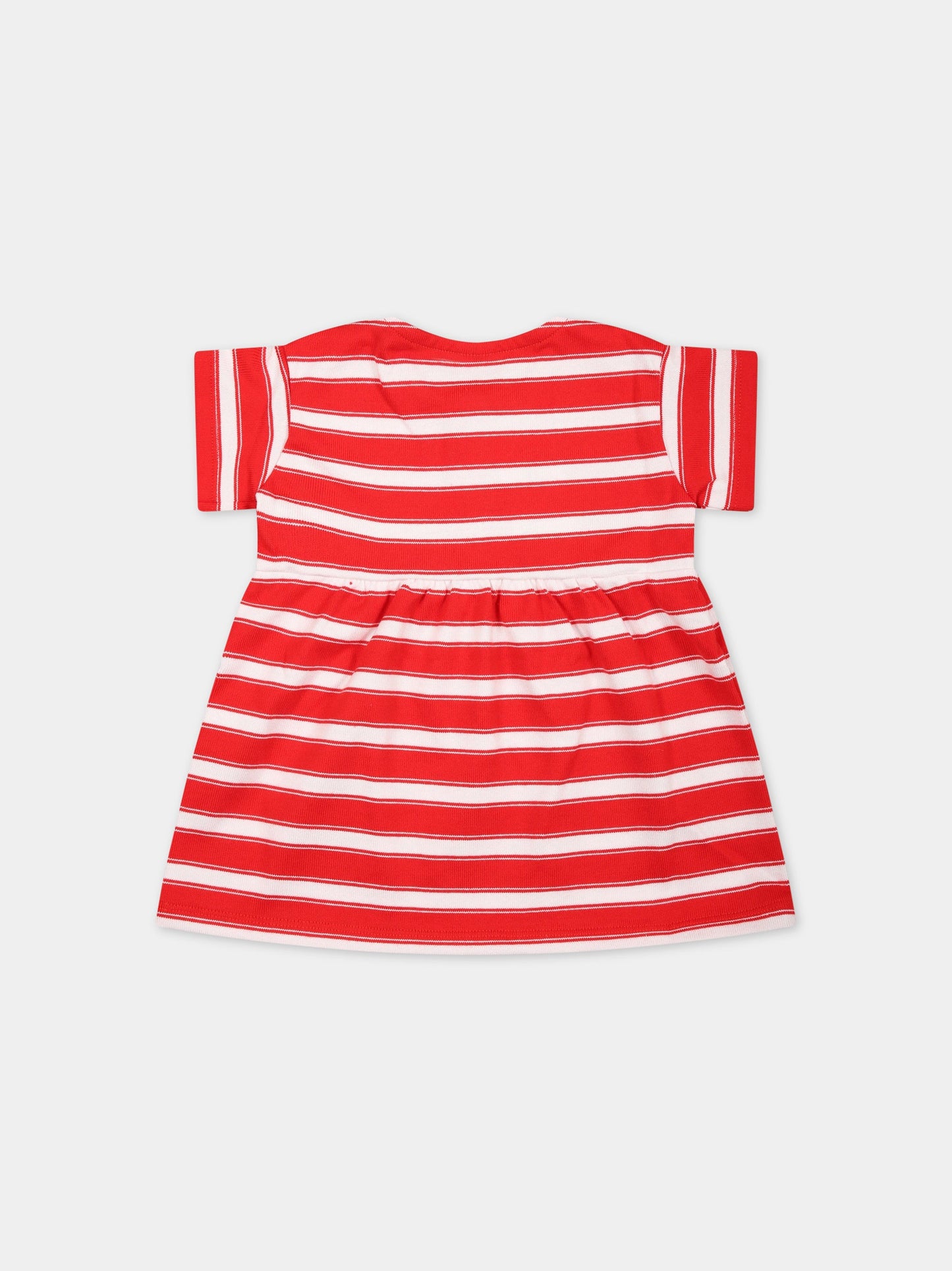 Vestito multicolor per neonata,Petit Bateau,A0753 PEPS/MARSHMALLOW