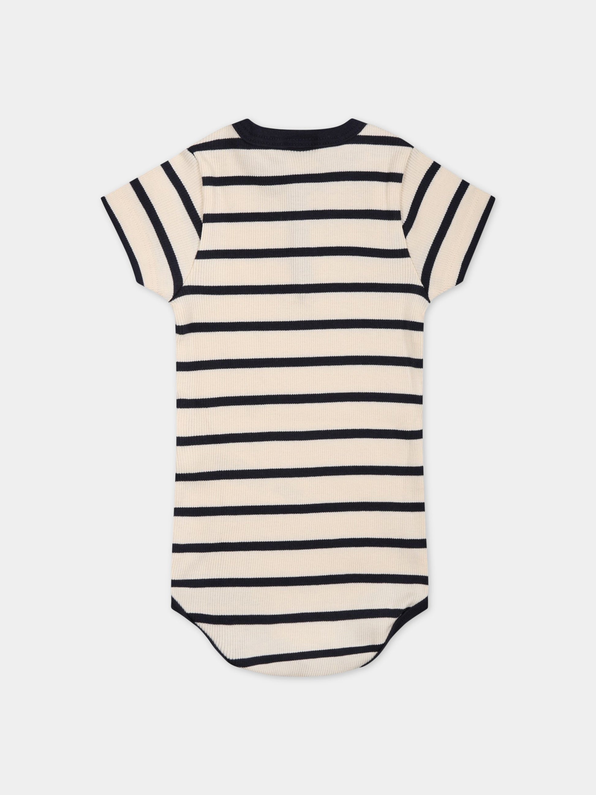 Body multicolor per neonato,Petit Bateau,A0751 AVALANCHE/SMOKING