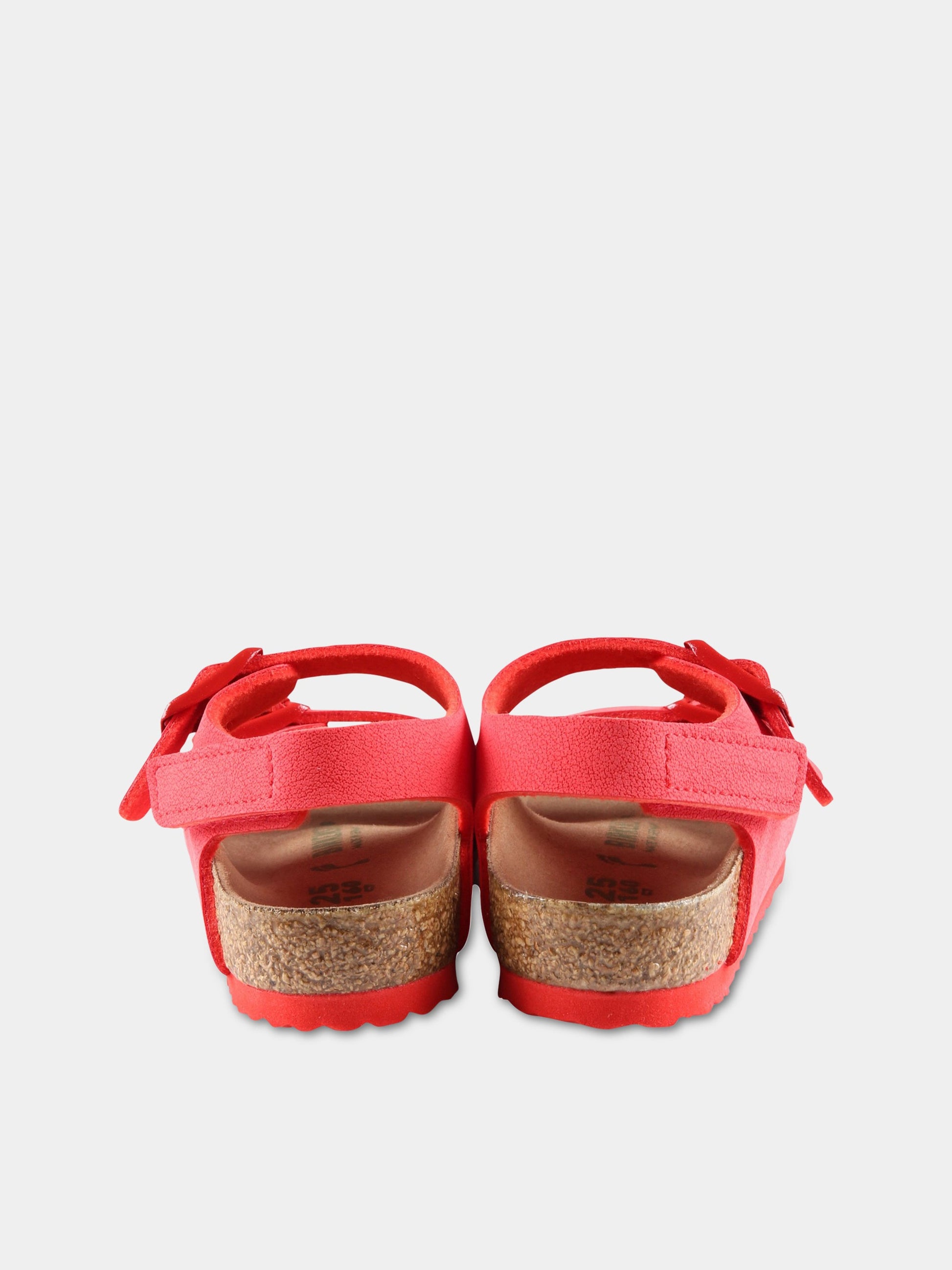 Sandali rossi  Milano HL Kids  per bambini con logo,Birkenstock,1023365