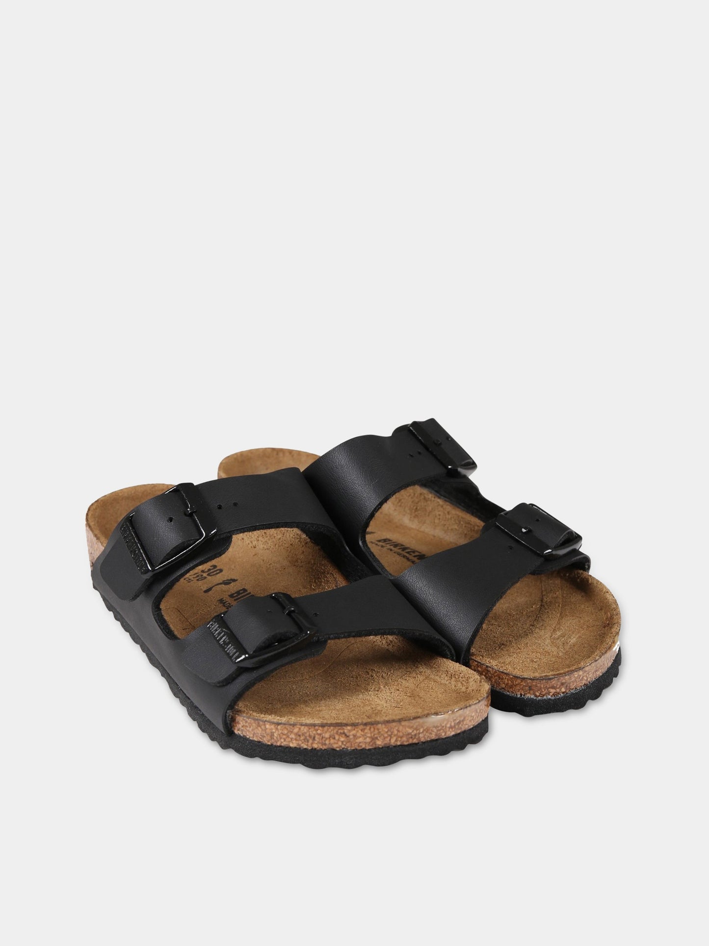 Sandali neri  Arizona Eva  per bambino con logo,Birkenstock,555123