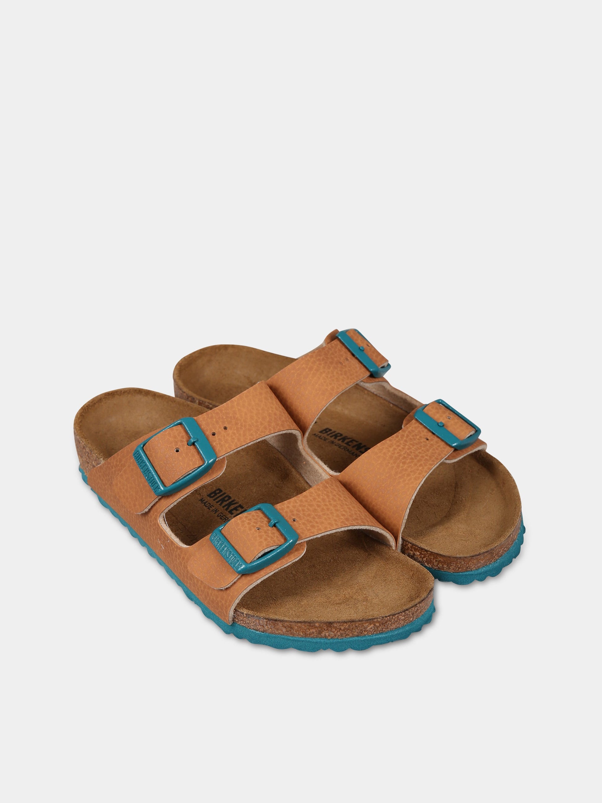 Sandali marroni  Arizona Kids BS  per bambini con logo,Birkenstock,1023432