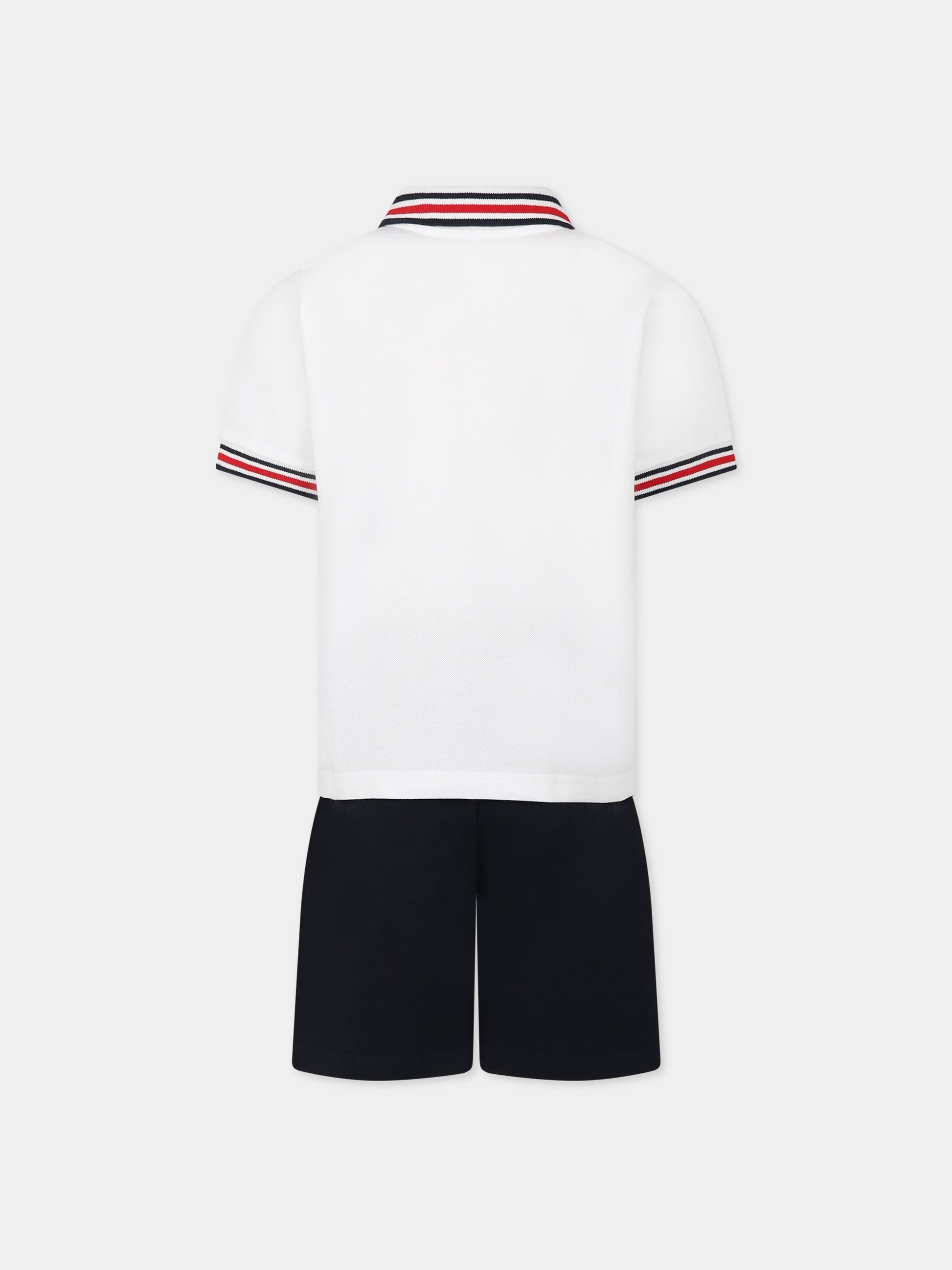 Completo multicolor per bambino con logo,Moncler Kids,954 8M00029 8496W 002