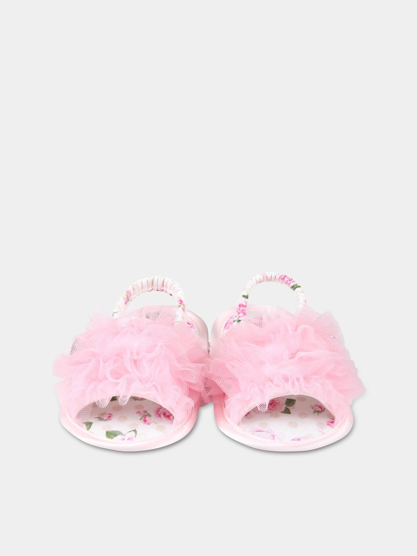 Sandali rosa per neonata,Monnalisa,39A004 T9945 0090