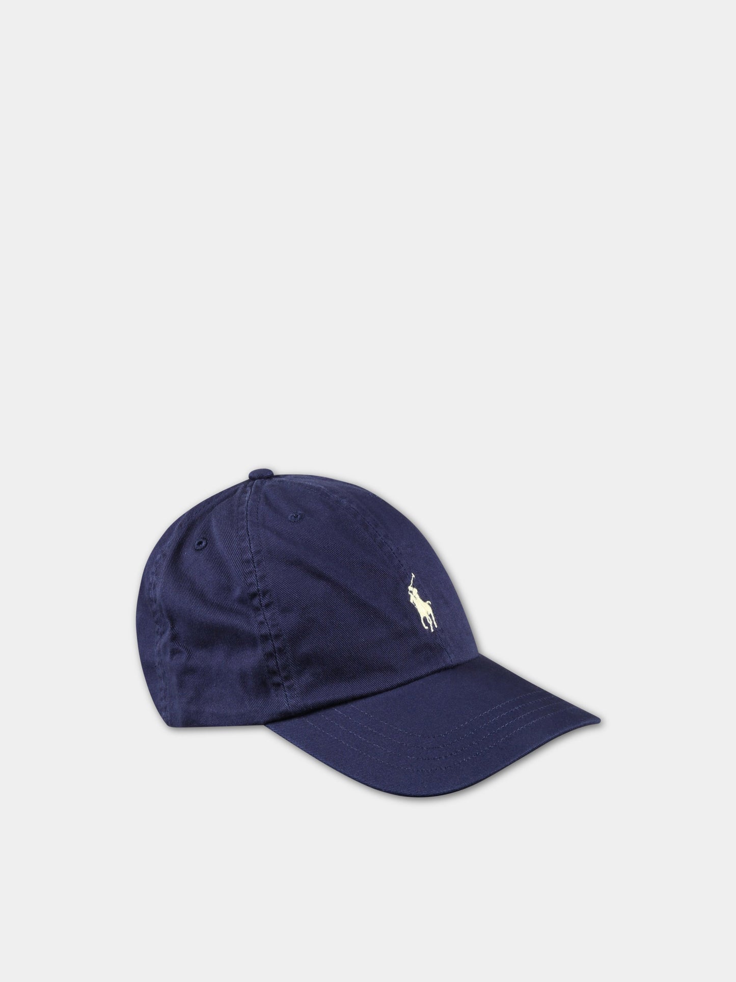 Cappello blu per bambini con logo,Ralph Lauren Kids,552489004