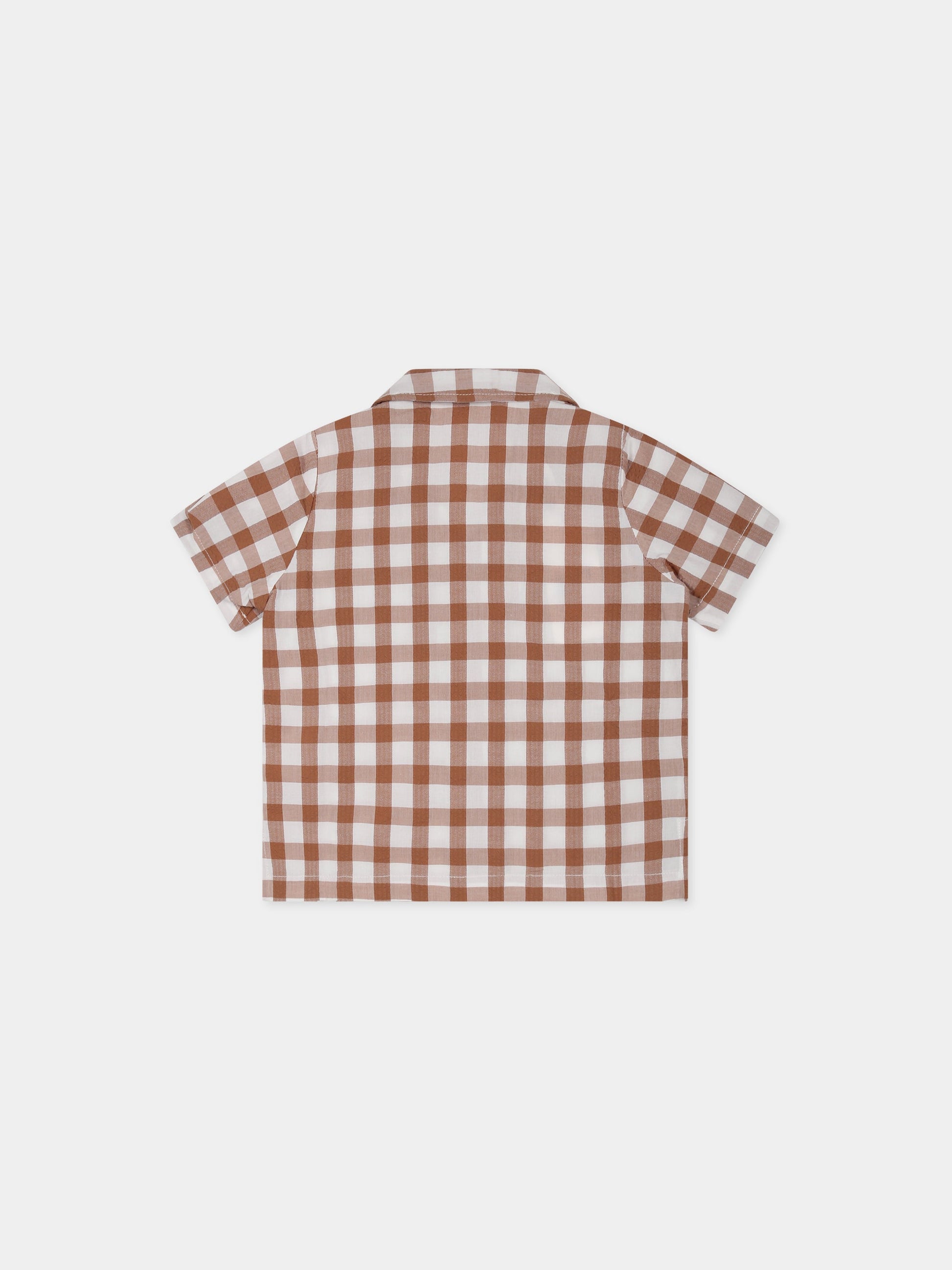 Camicia marrone per neonato,Zhoe & Tobiah,SEQ4 116