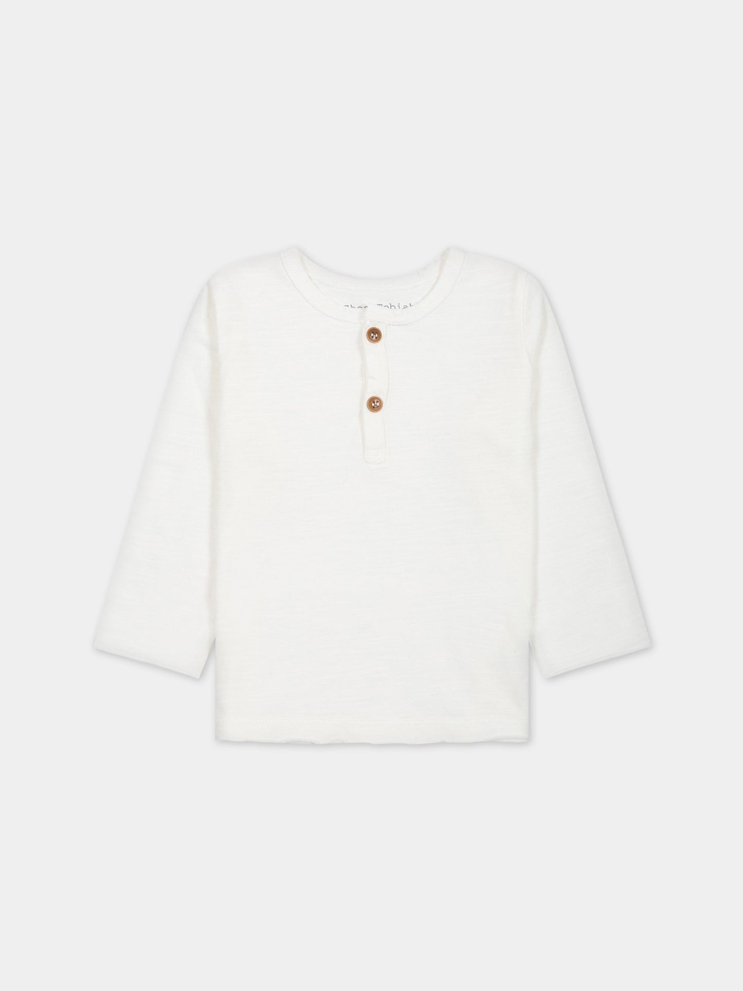 T-shirt bianco per neonato,Zhoe & Tobiah,CJ8 1