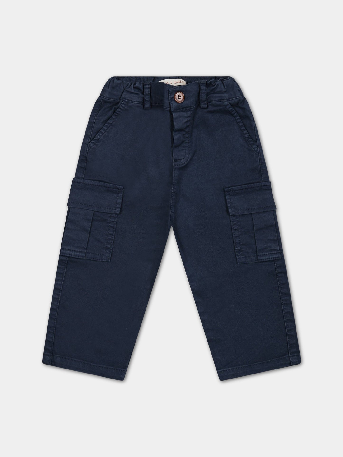 Pantaloni casual blu per neonato,Zhoe & Tobiah,JPS8 11