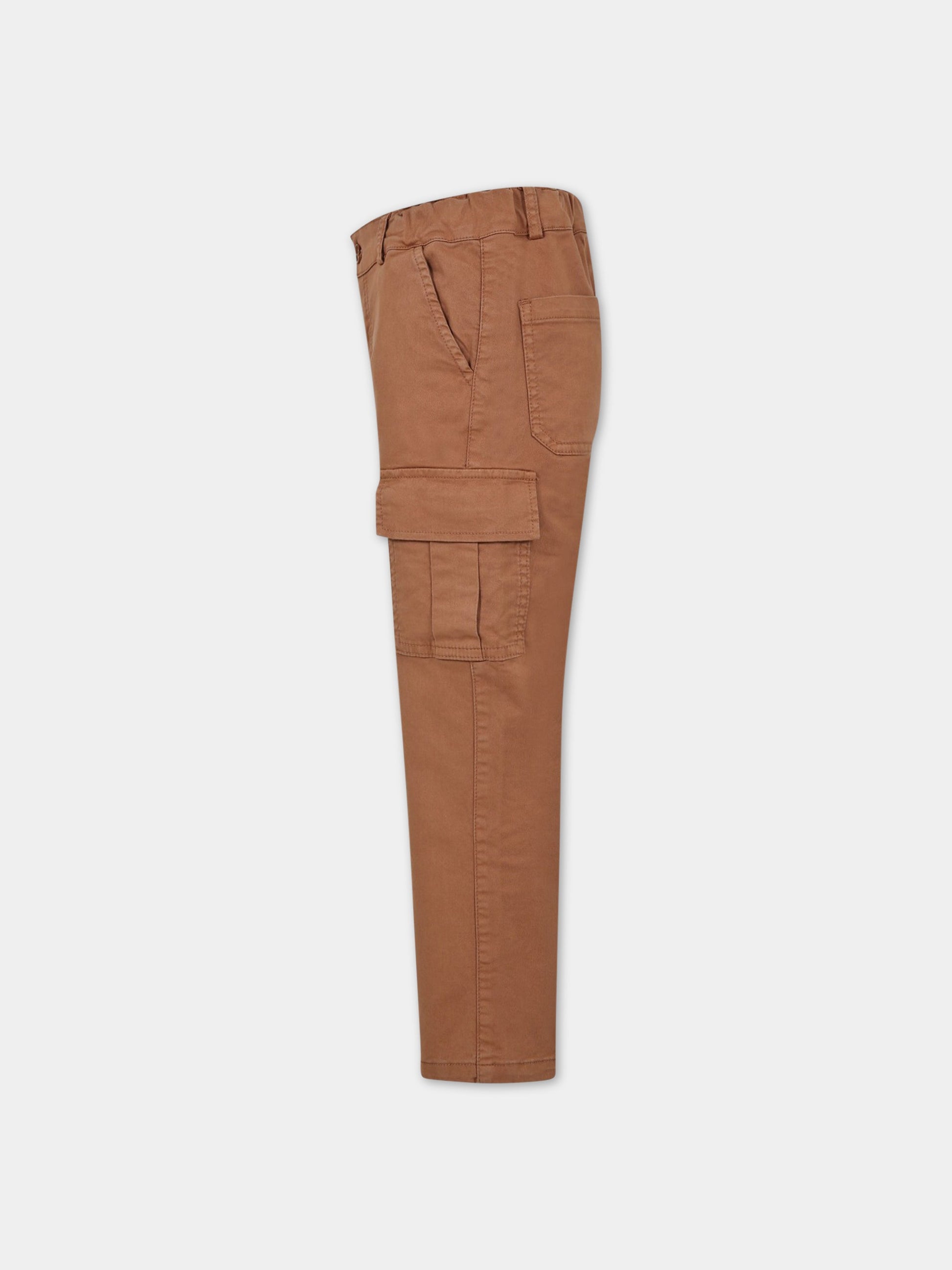 Pantaloni marroni per bambino,Zhoe & Tobiah,JPS8 358