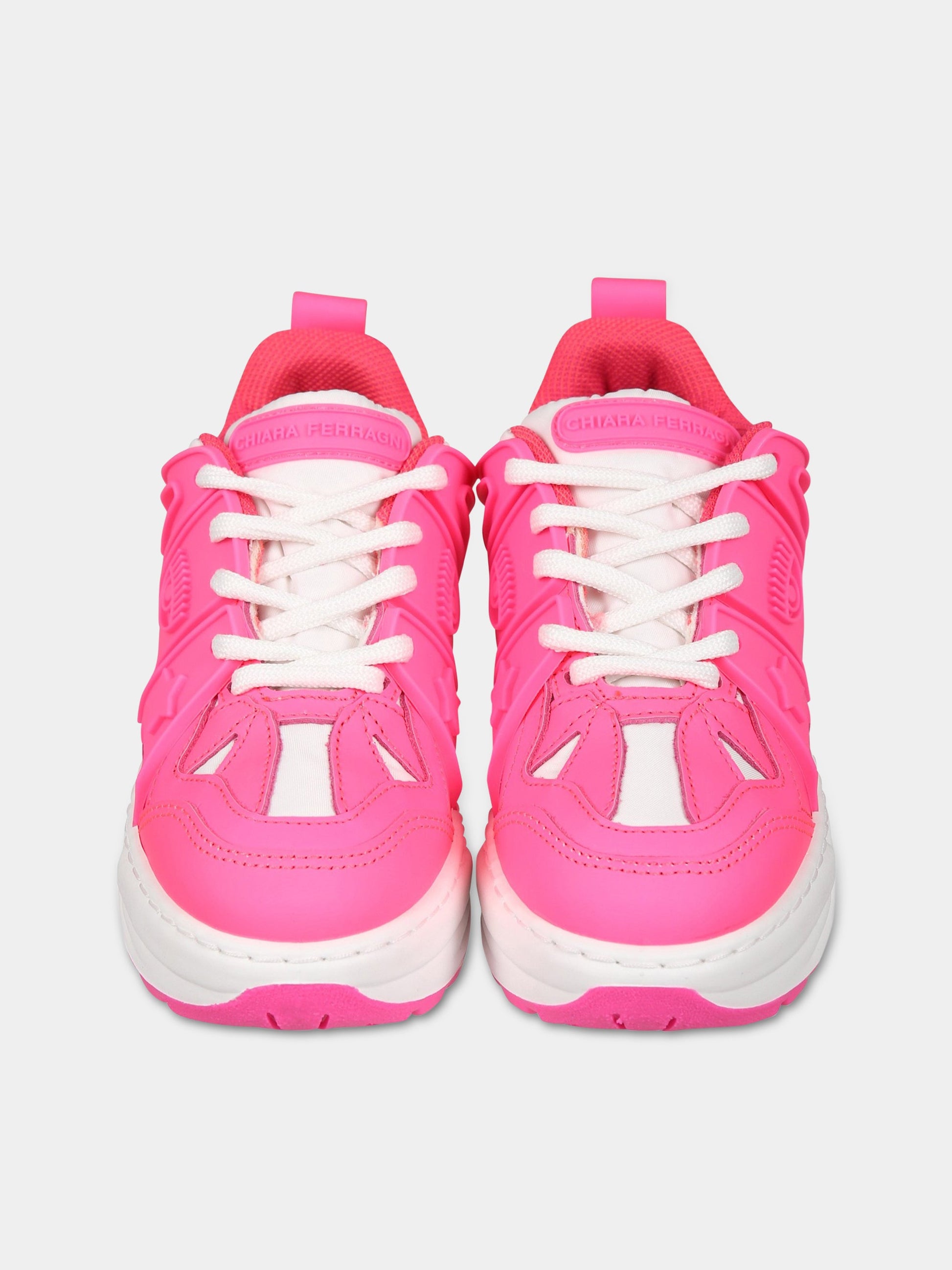 Sneakers multicolor per bambina con iconici eyes flirting,Chiara Ferragni Collection,CFB201 065 K