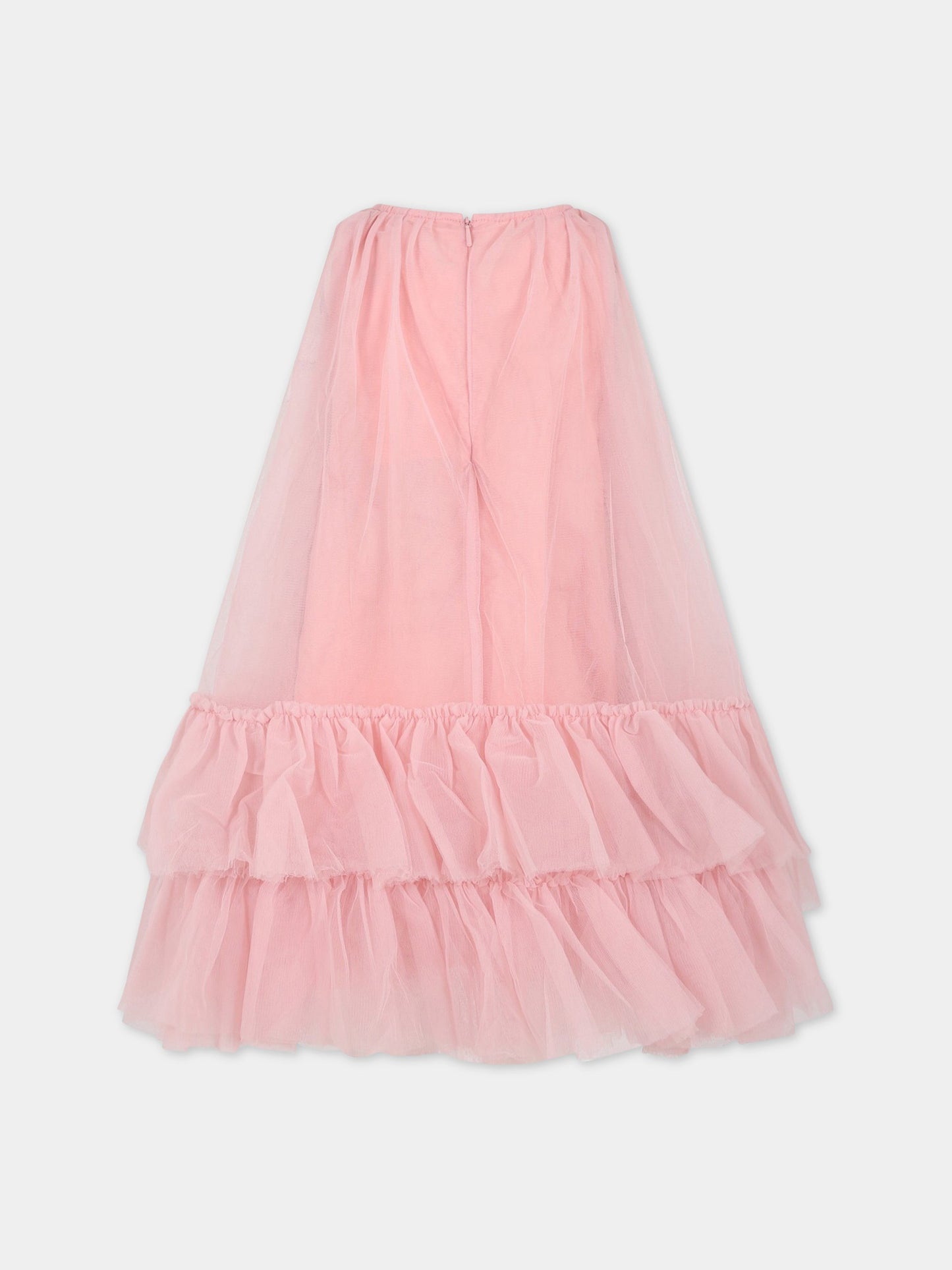 Vestito rosa per bambina,Caroline Bosmans,SS23 4014A 18 3000