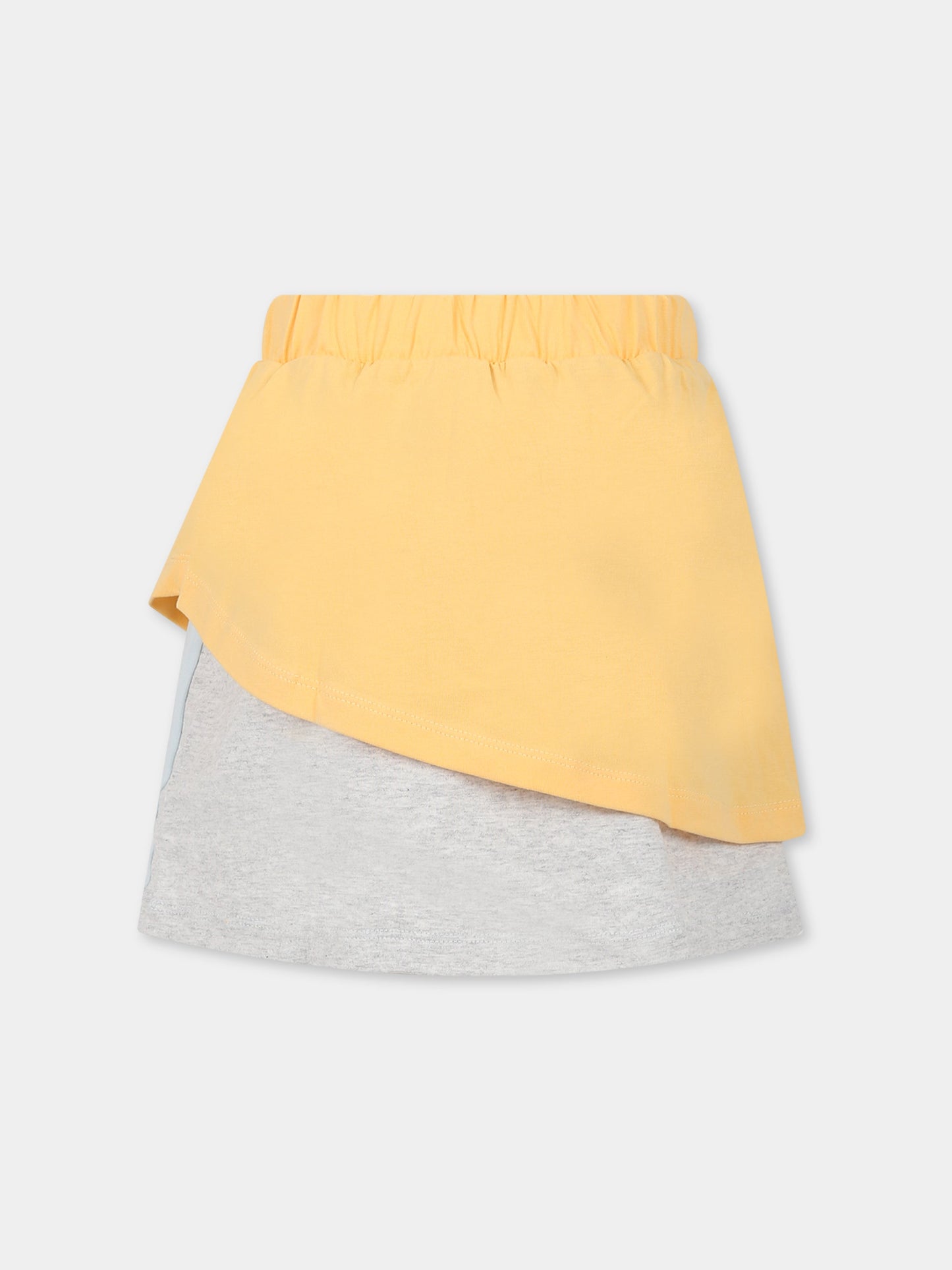 Gonna multicolor per bambina con ricamo,Raquette,BAD 005 66