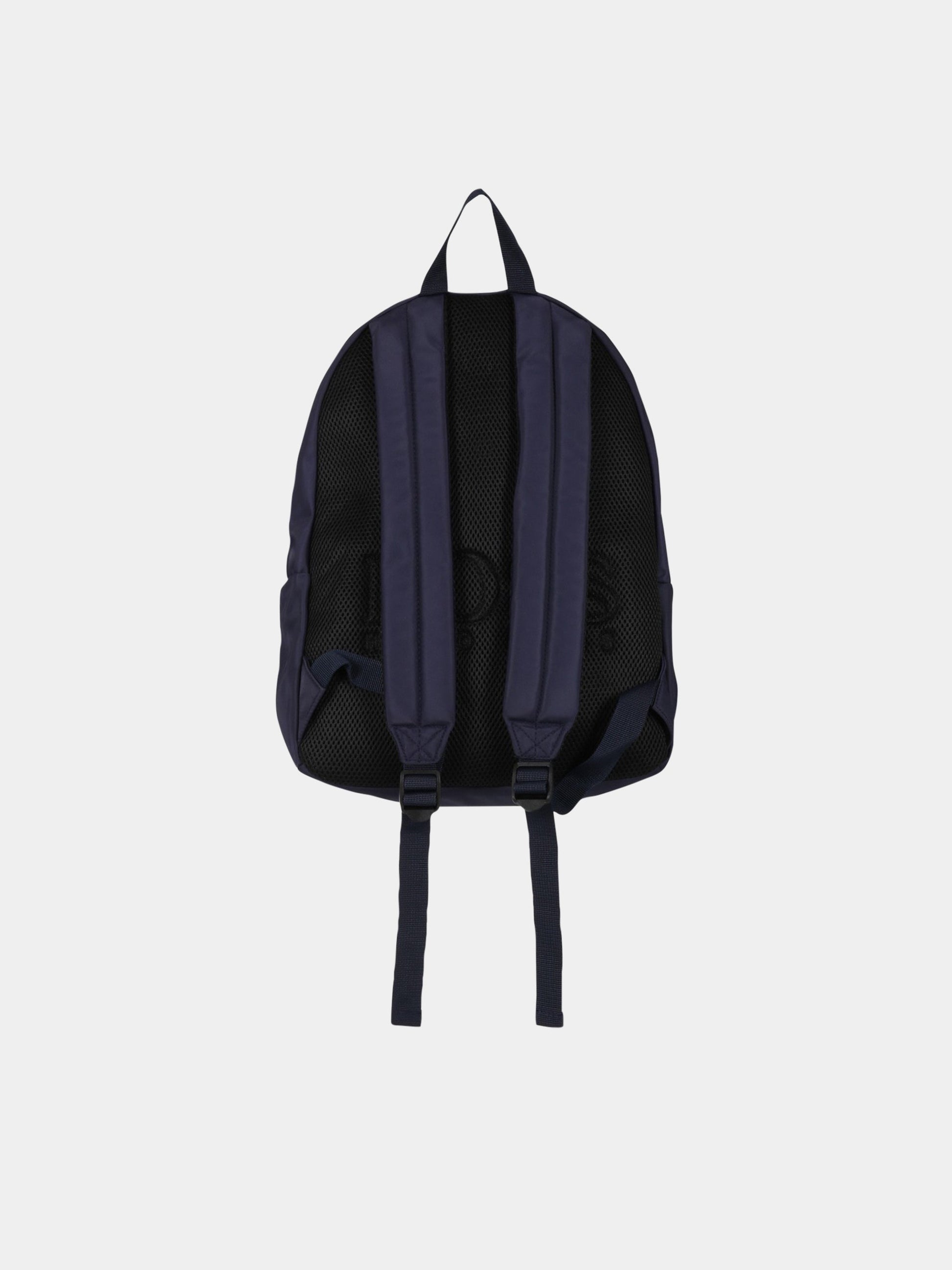 Zaino blu per bambino con loghi,Hugo Boss,J20312 849